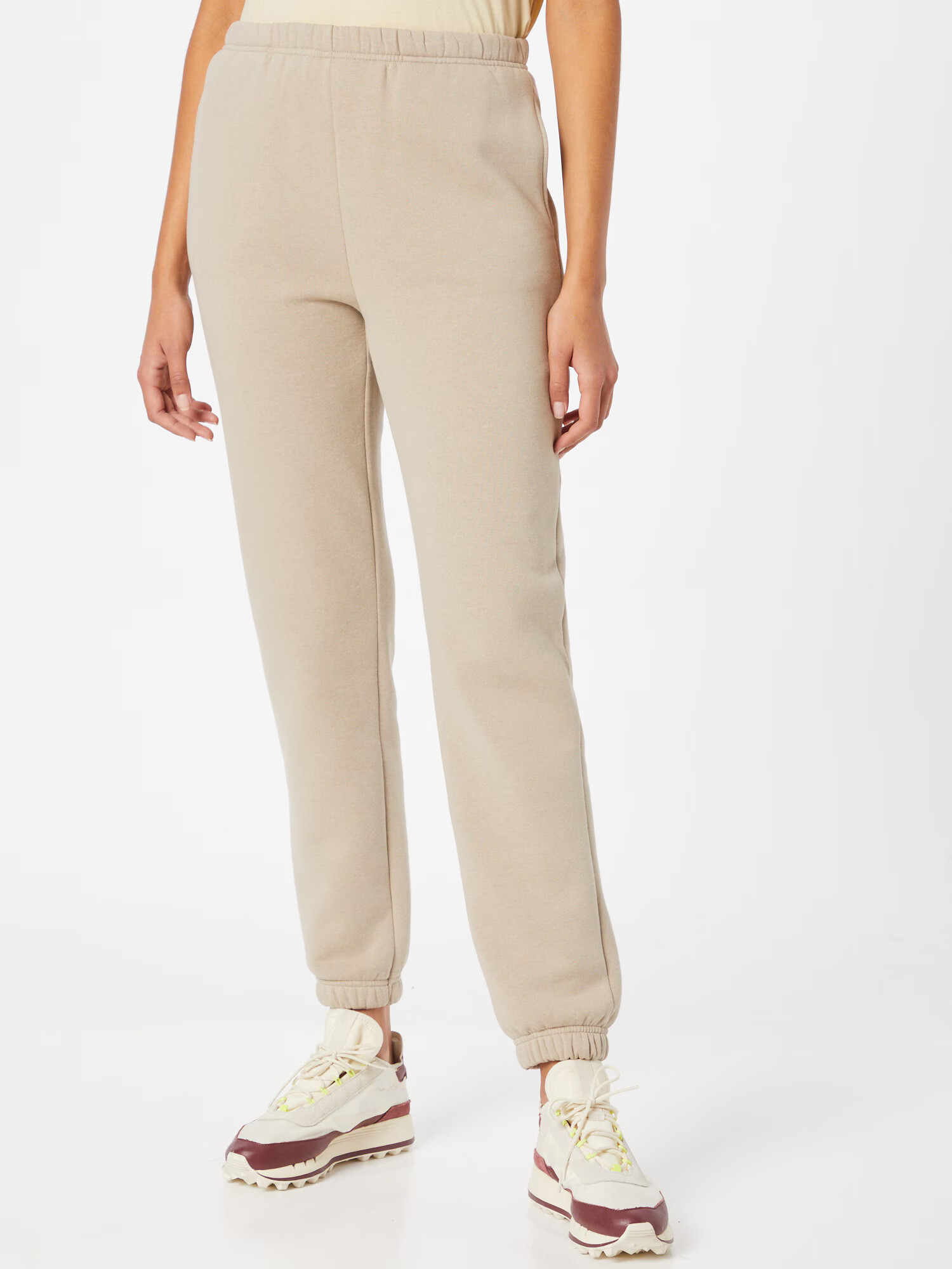 Gina Tricot Pantaloni culoarea pielii - Pled.ro