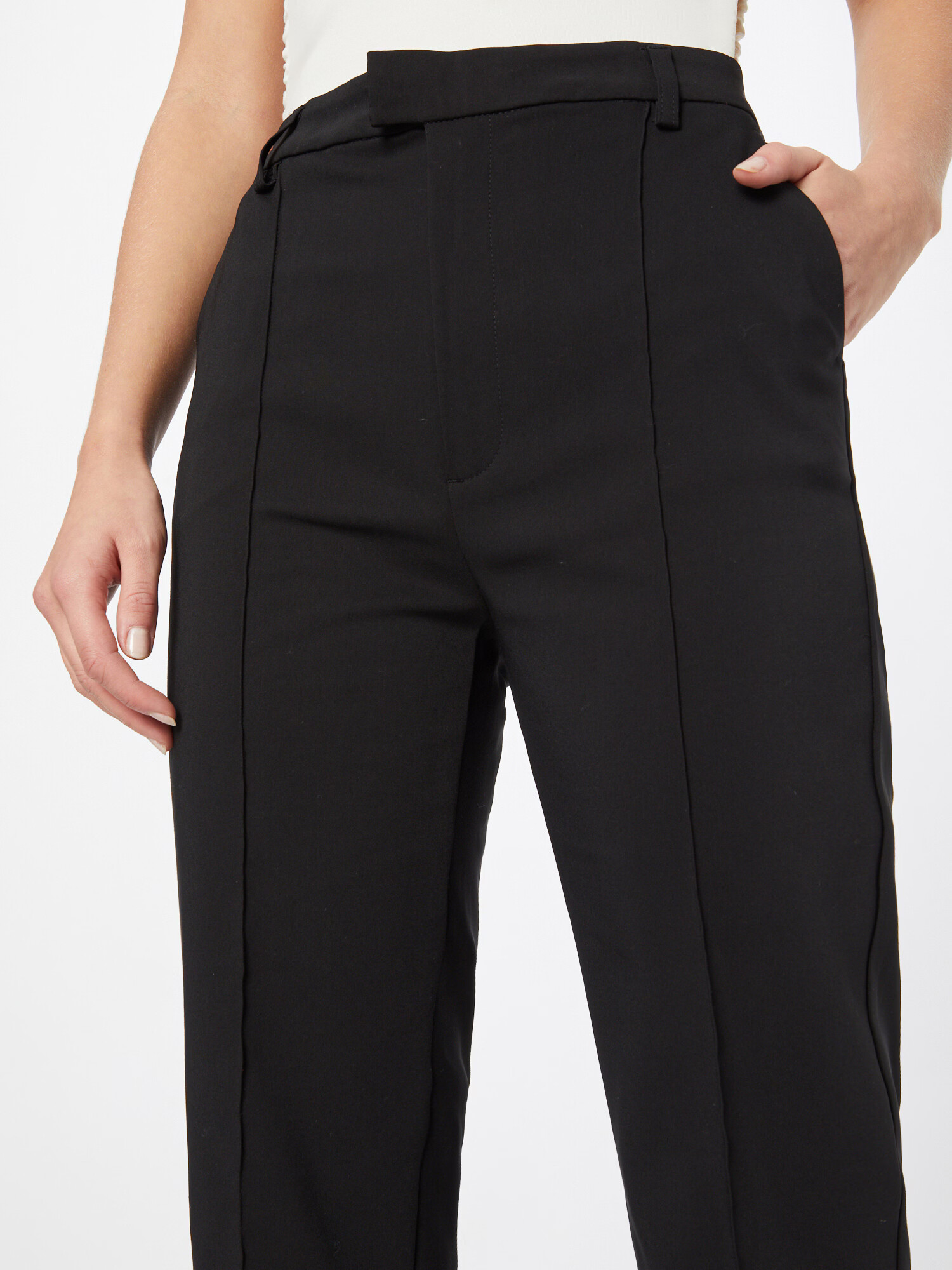 Gina Tricot Pantaloni eleganți 'Ella' negru - Pled.ro