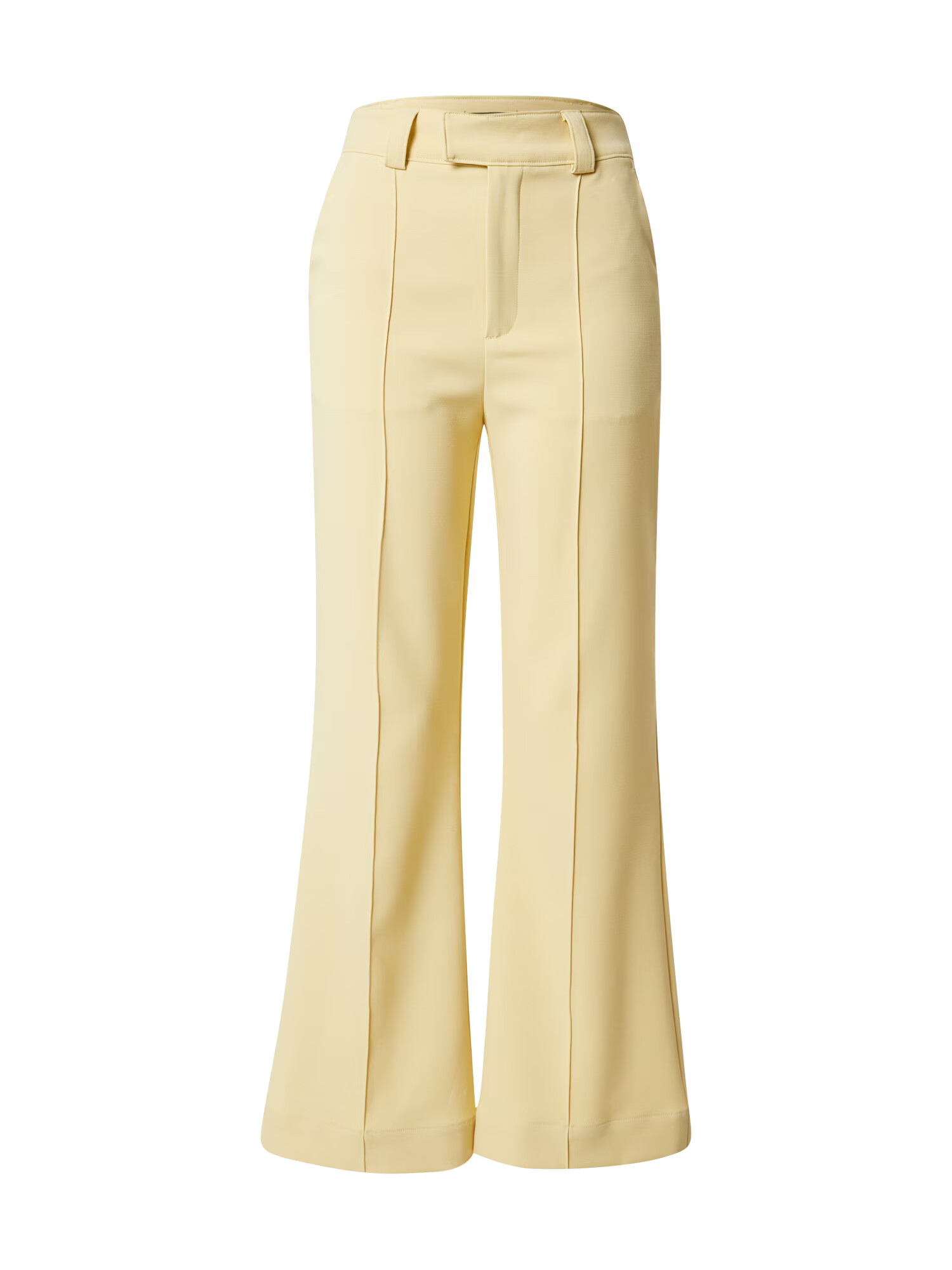 Gina Tricot Pantaloni 'Johanna' galben pastel - Pled.ro