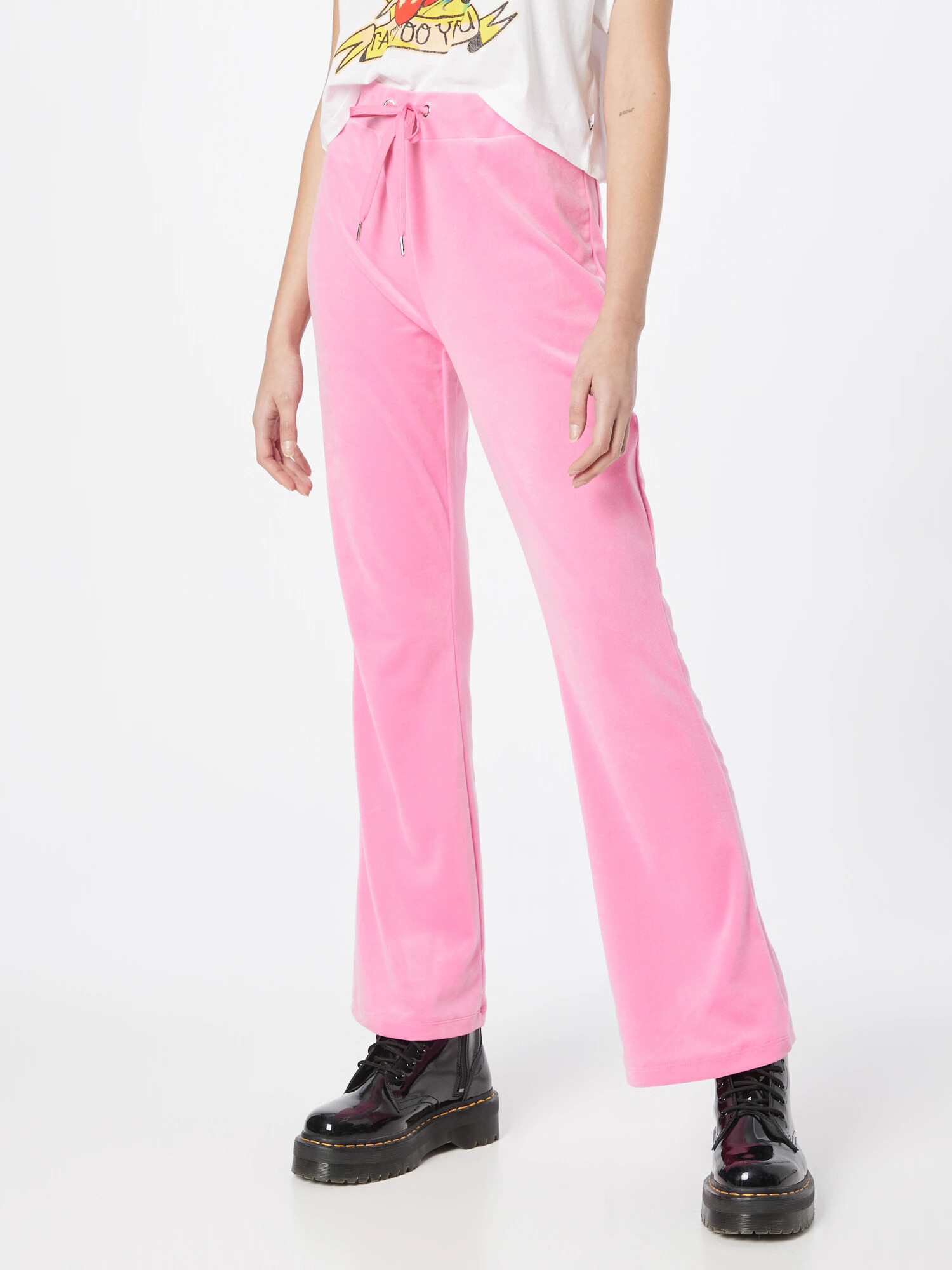 Gina Tricot Pantaloni 'Melinda' mov orhidee - Pled.ro