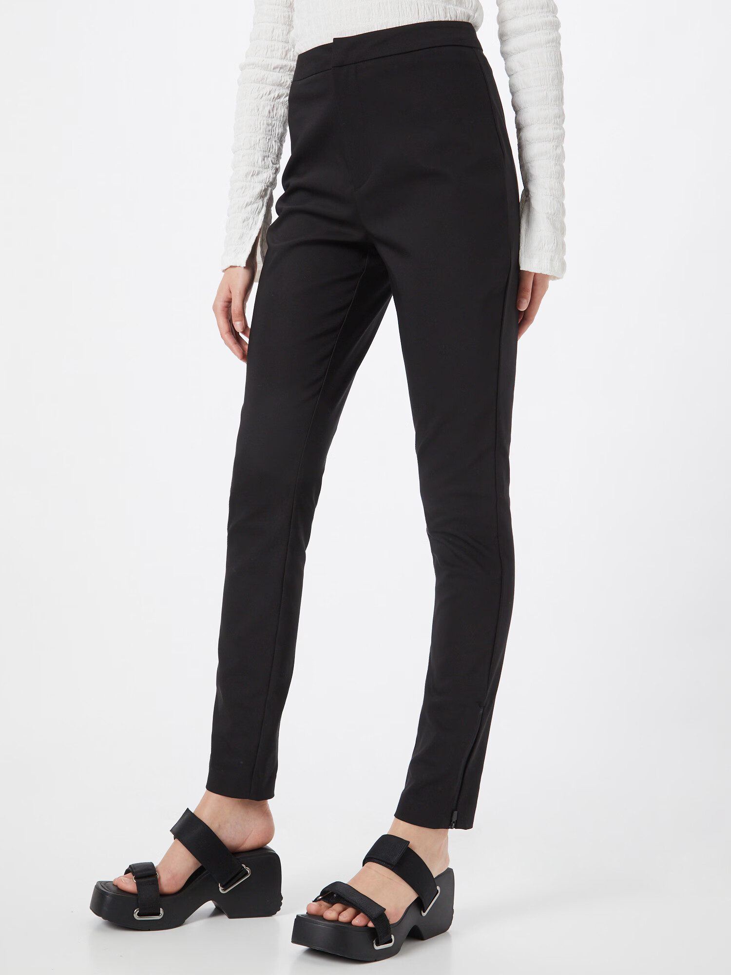 Gina Tricot Pantaloni 'Mirej' negru - Pled.ro