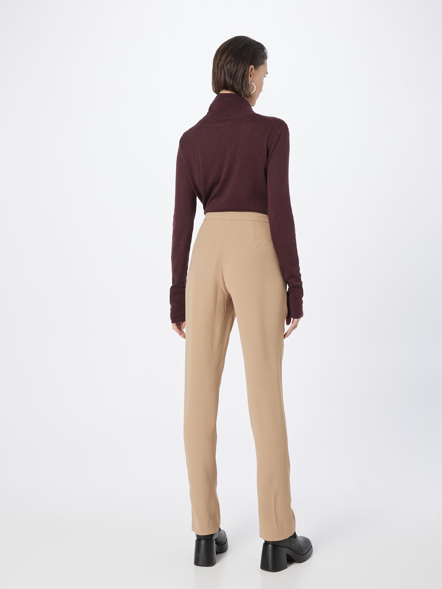 Gina Tricot Pantaloni 'Stina' nisipiu - Pled.ro