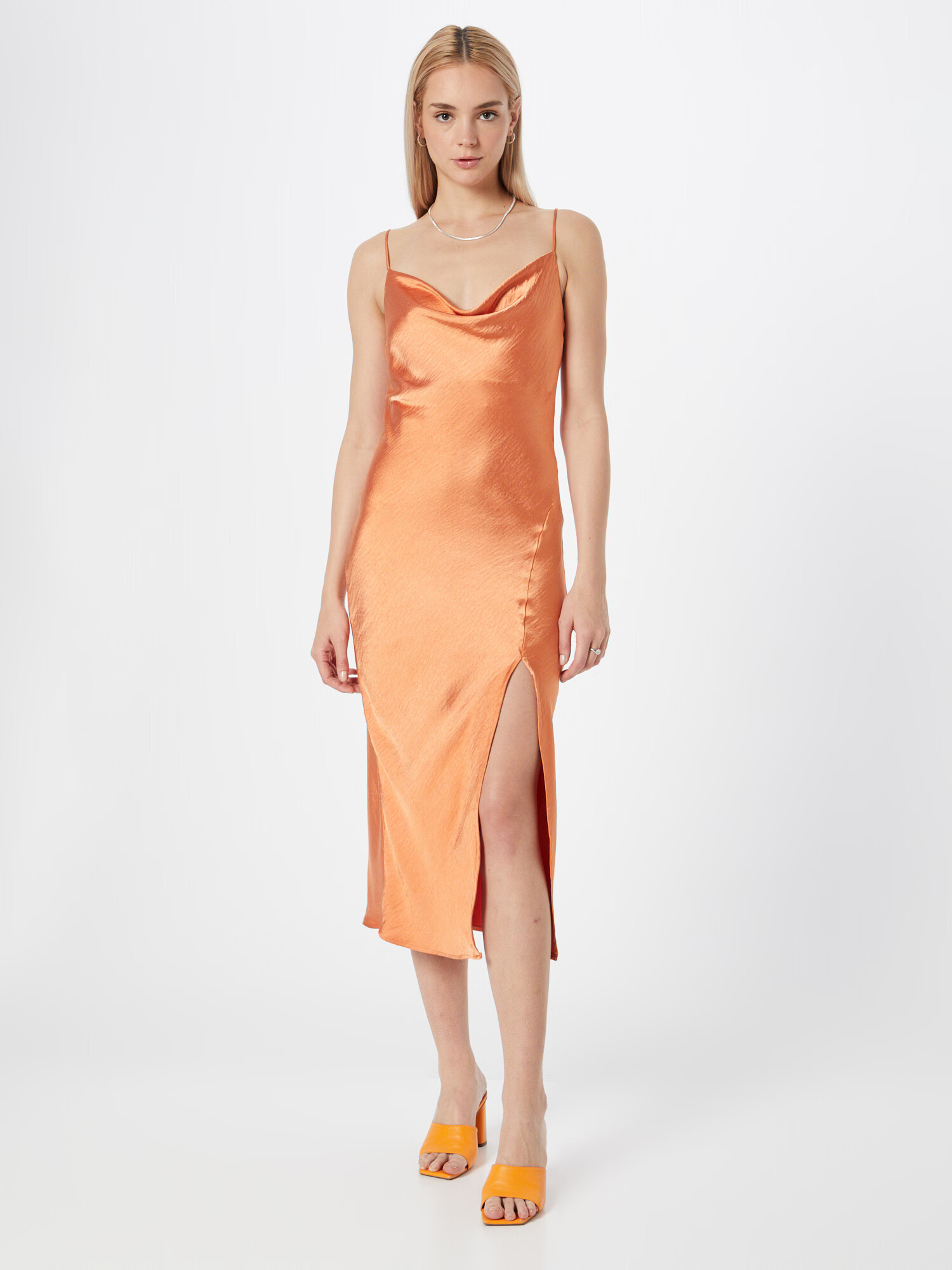 Gina Tricot Rochie de cocktail 'Sally' portocaliu - Pled.ro