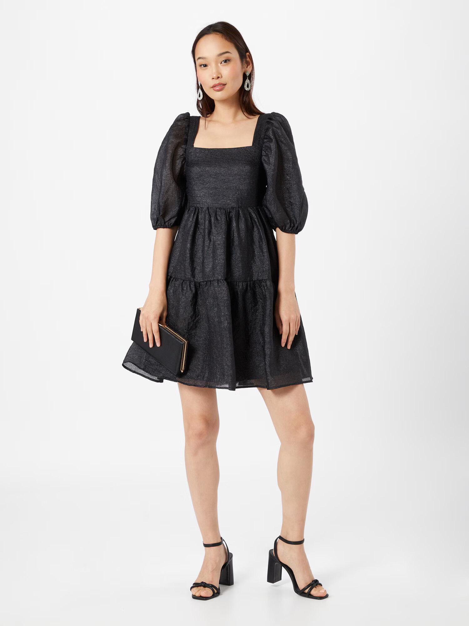 Gina Tricot Rochie 'Duva' negru - Pled.ro