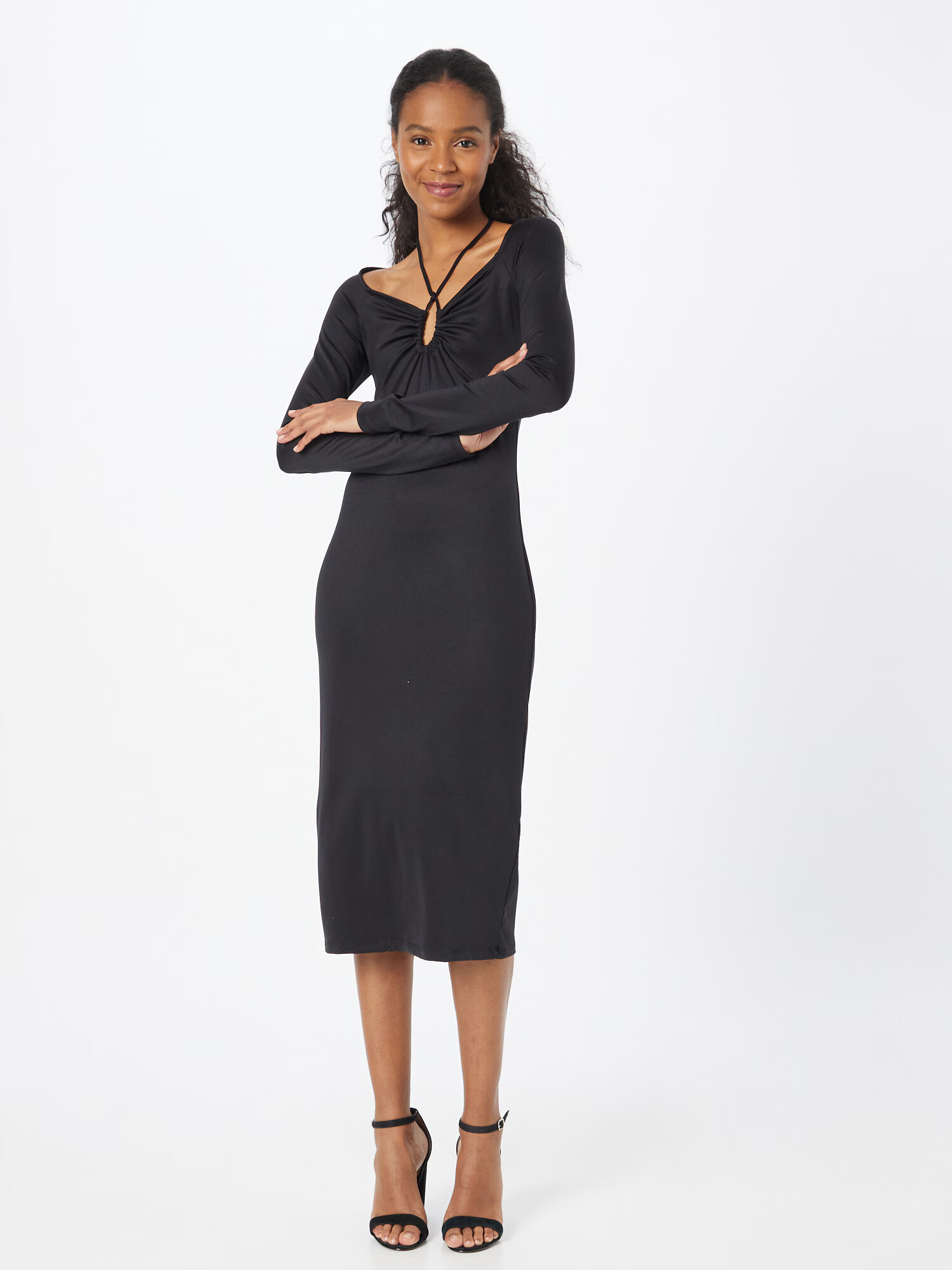 Gina Tricot Rochie 'Helin' negru - Pled.ro