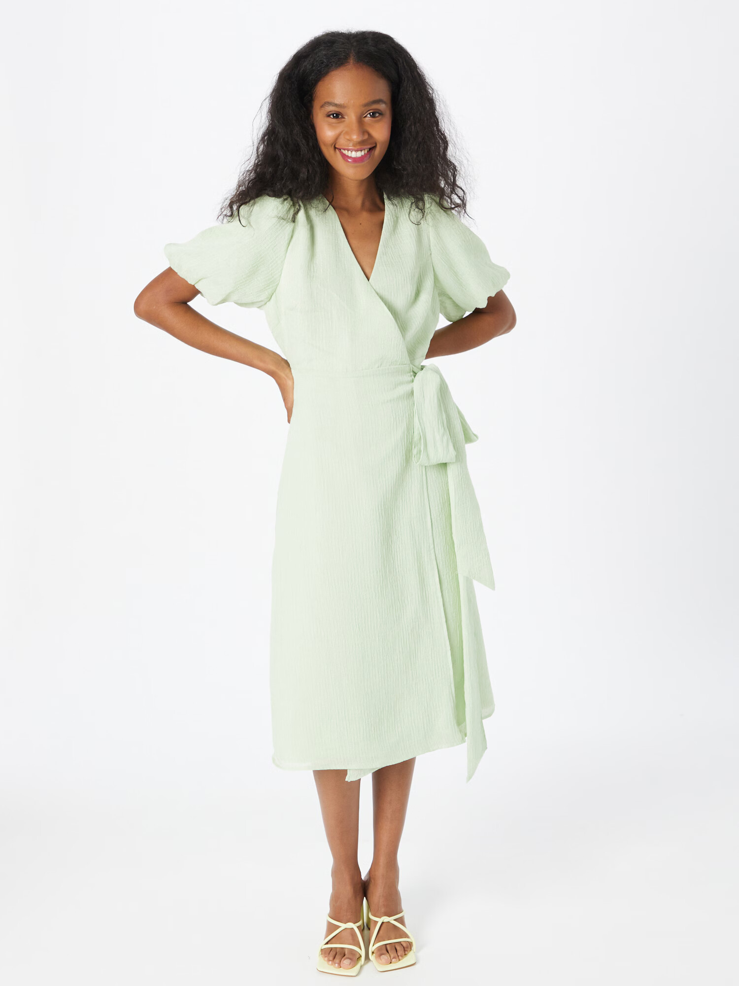 Gina Tricot Rochie 'Moa' verde pastel - Pled.ro