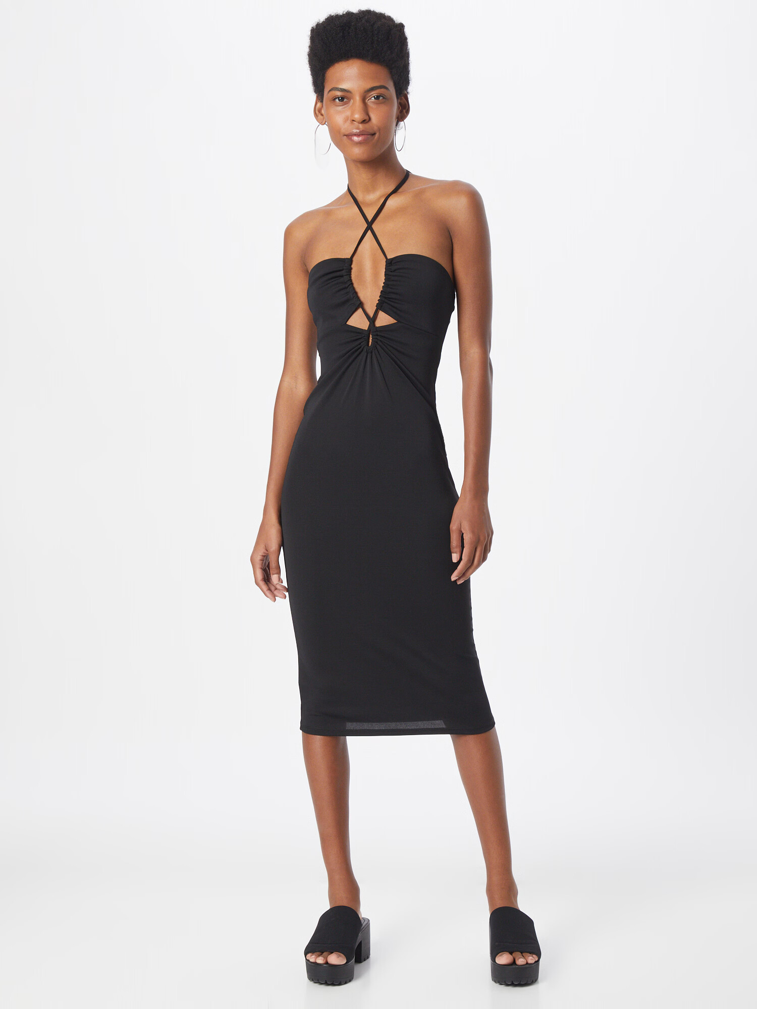 Gina Tricot Rochie 'Sahara' negru - Pled.ro