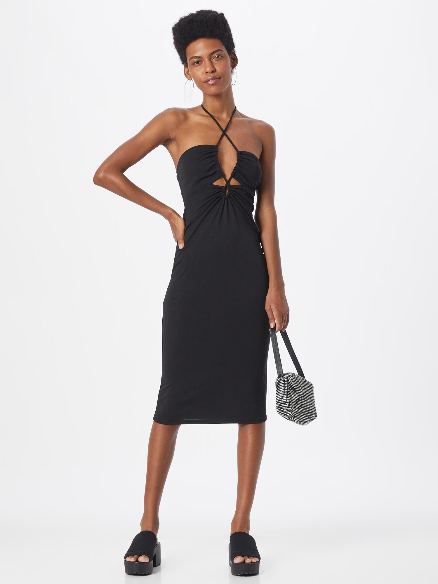 Gina Tricot Rochie 'Sahara' negru - Pled.ro