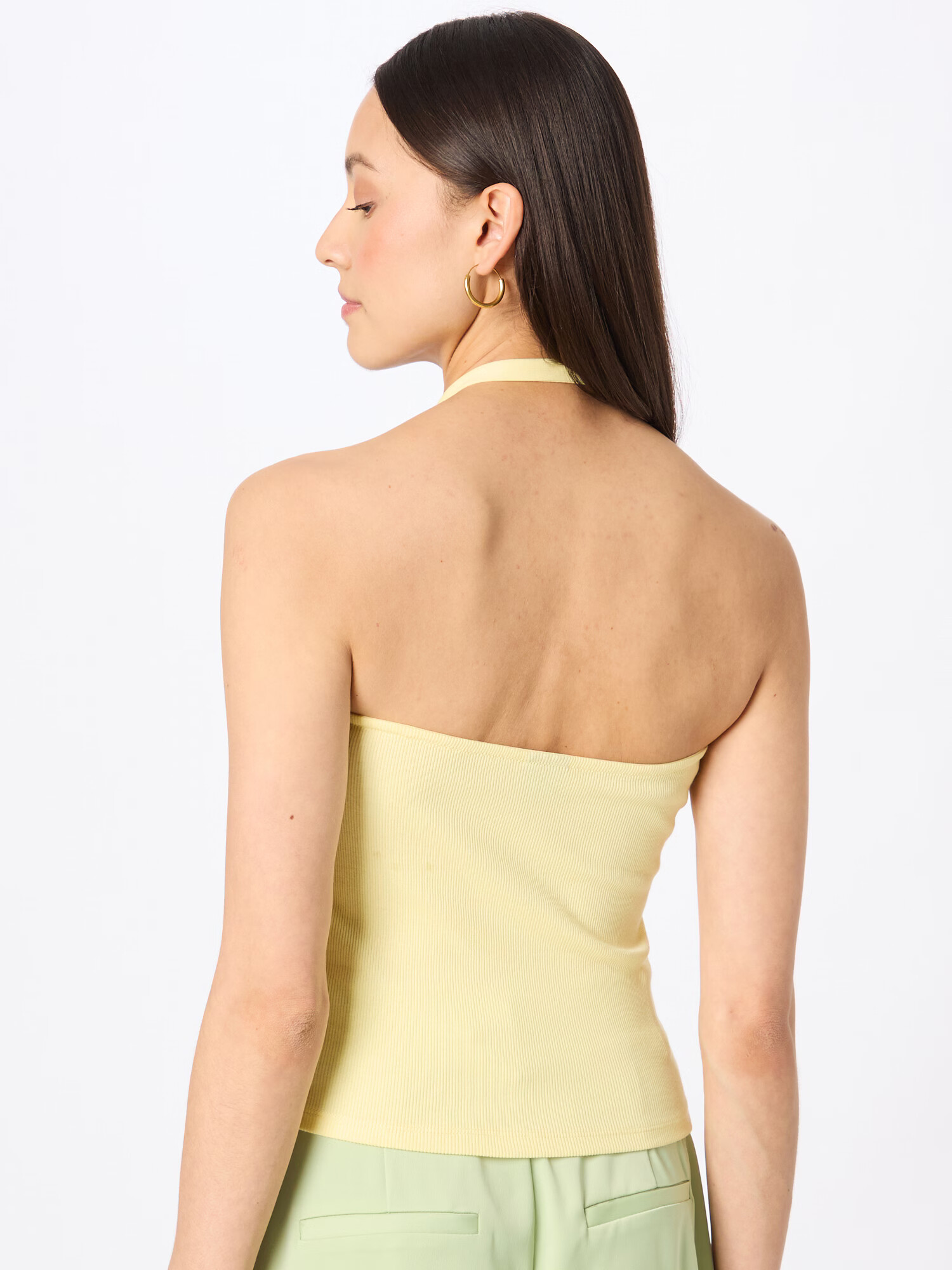 Gina Tricot Top 'Alvina' galben citron - Pled.ro