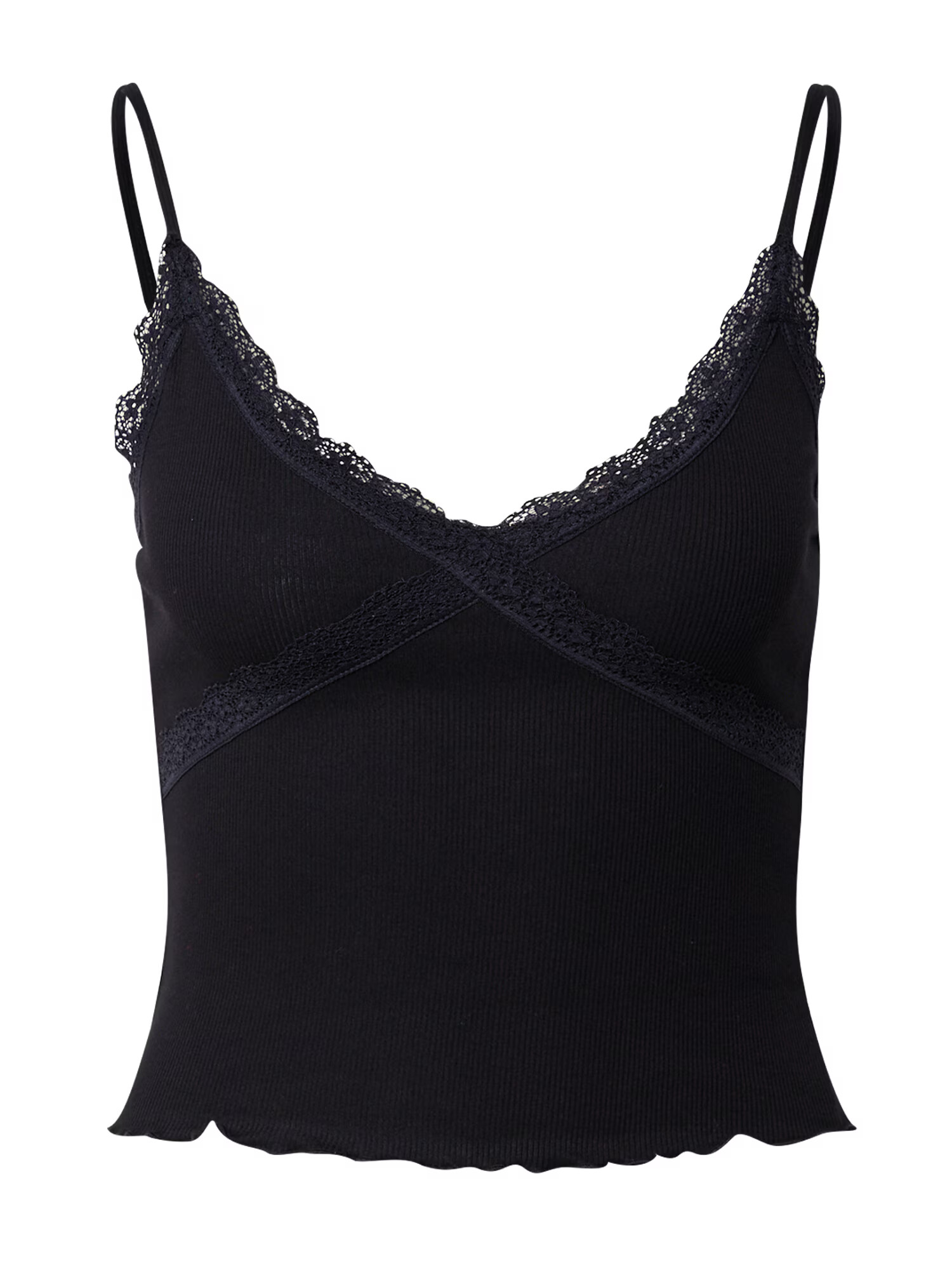 Gina Tricot Top 'Ellie' negru - Pled.ro