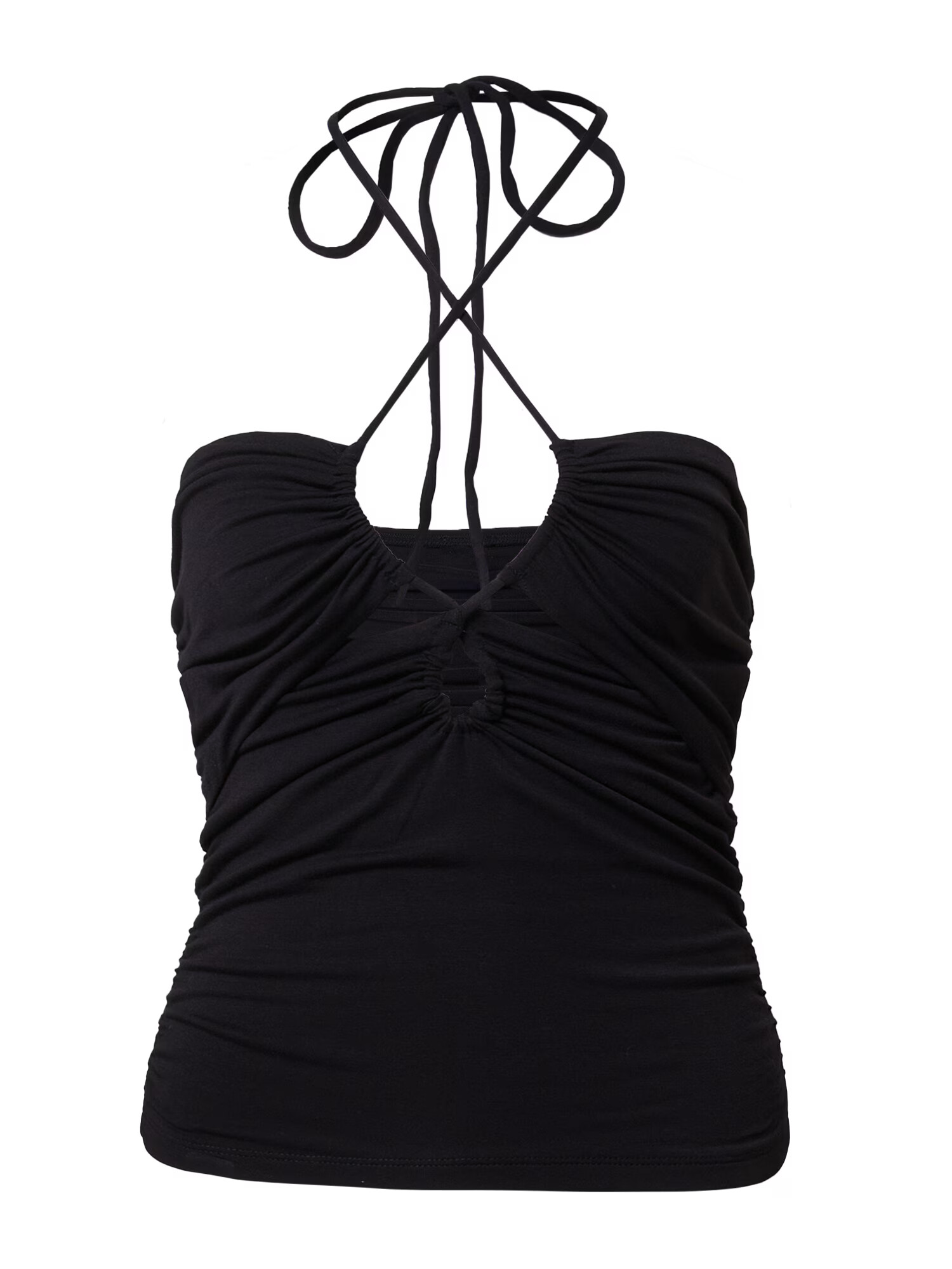 Gina Tricot Top 'Lina ' negru - Pled.ro