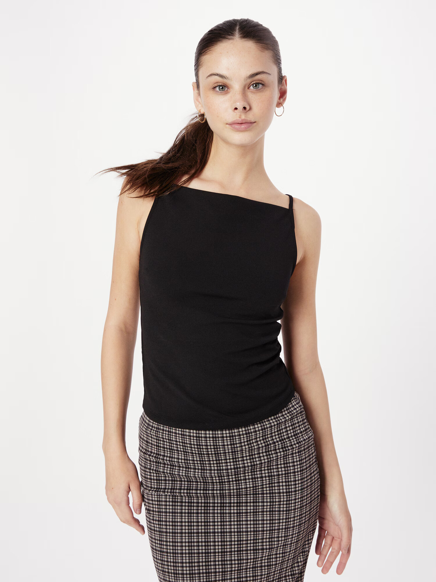 Gina Tricot Top negru - Pled.ro