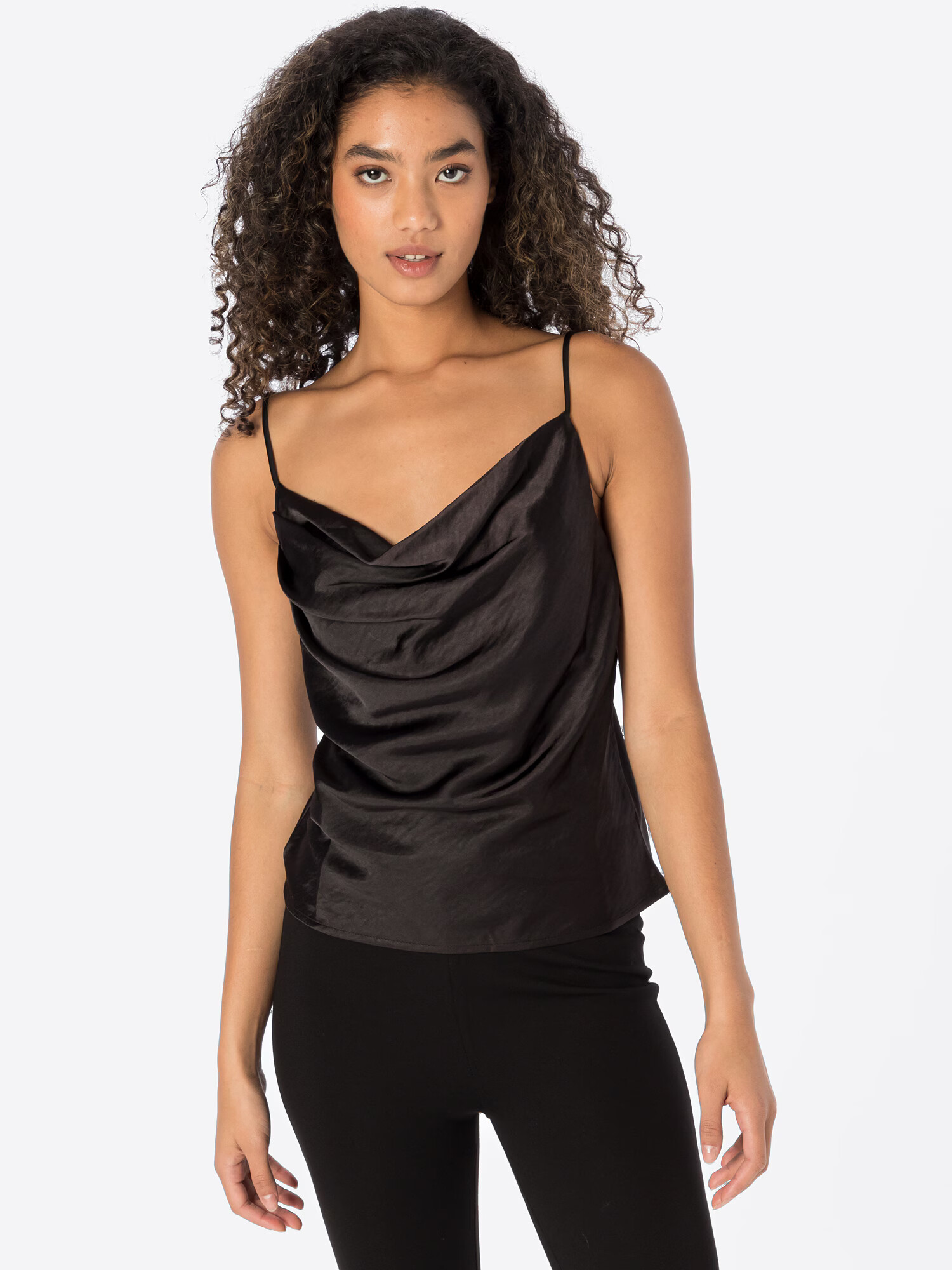 Gina Tricot Top 'Sandra' negru - Pled.ro