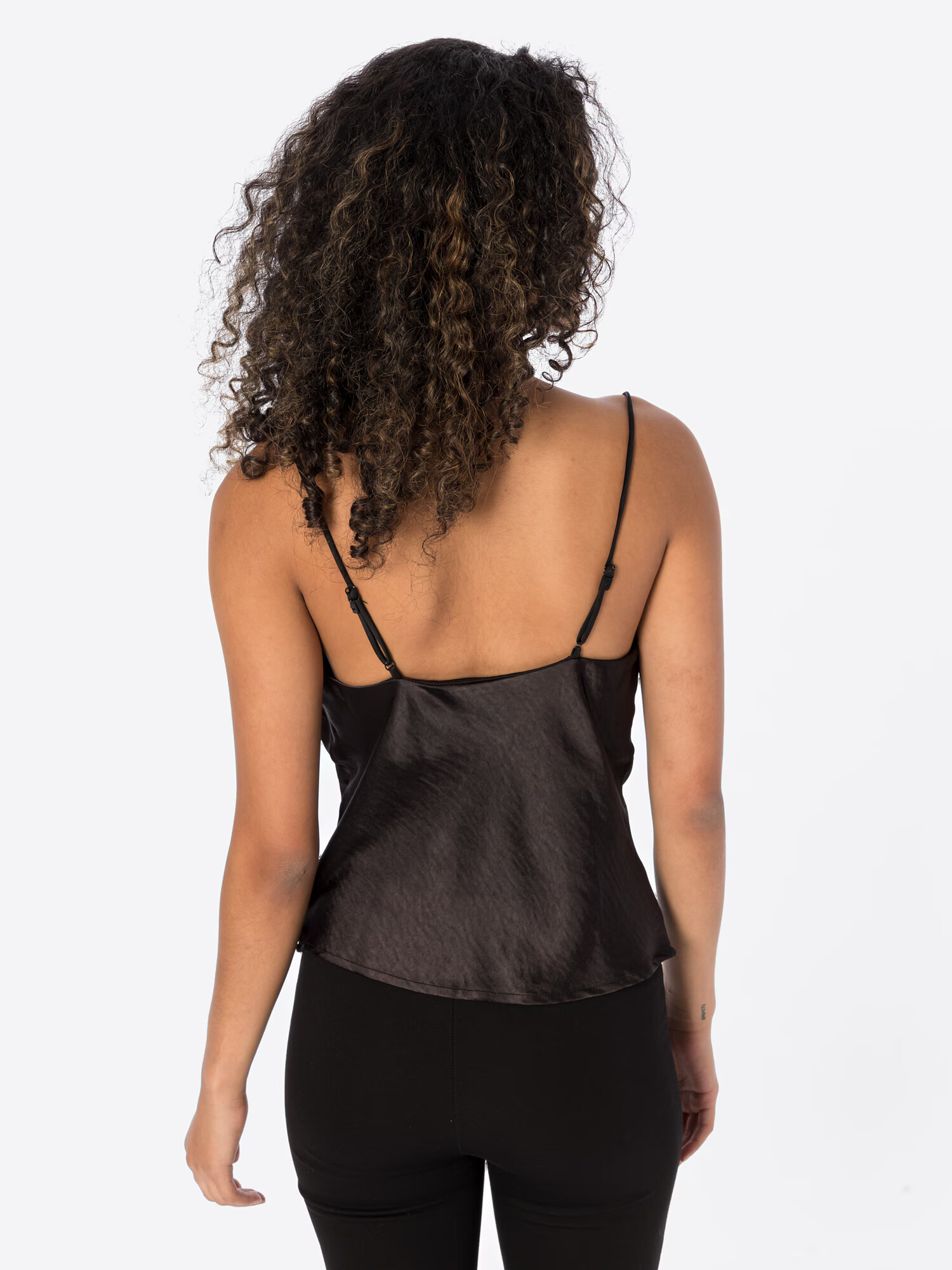 Gina Tricot Top 'Sandra' negru - Pled.ro