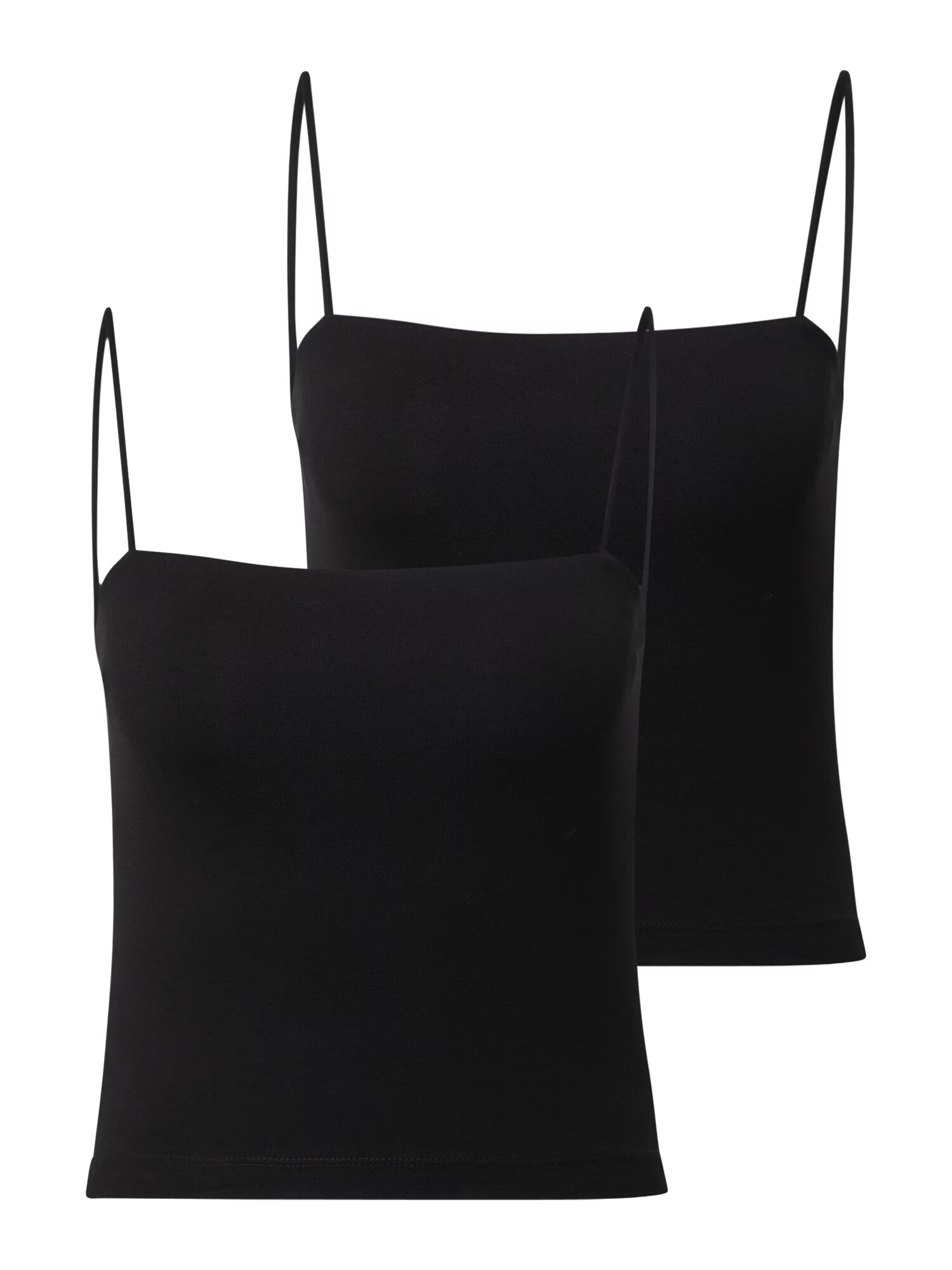 Gina Tricot Top 'Scarlet' negru - Pled.ro