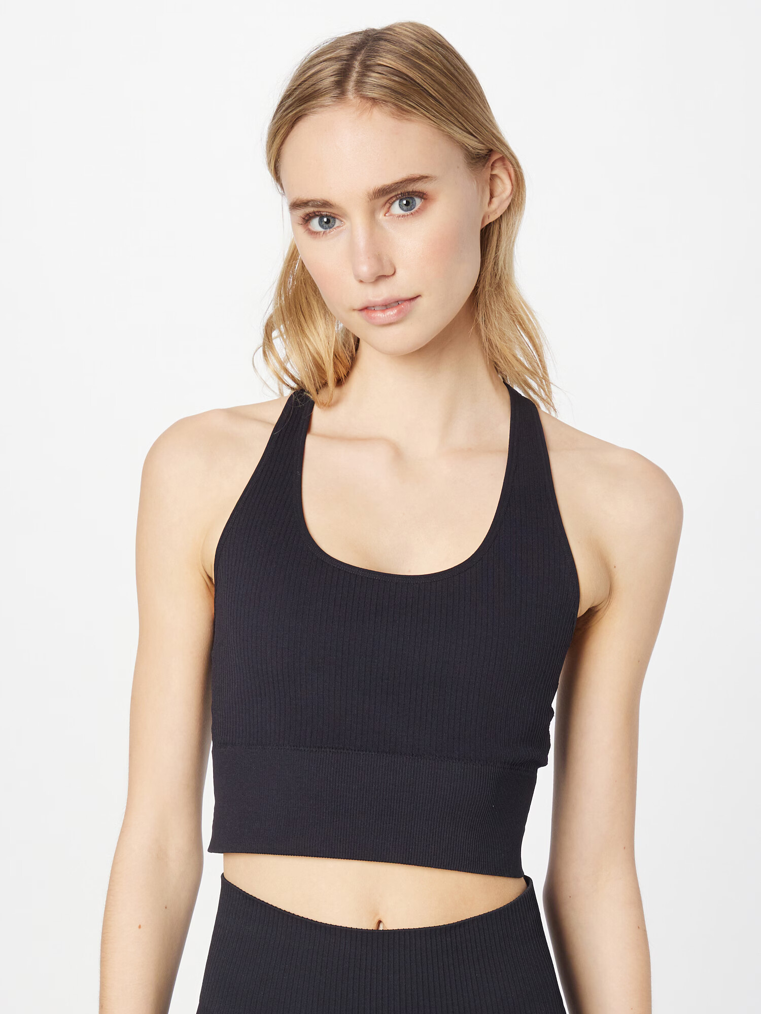 Gina Tricot Top 'Sky' negru - Pled.ro