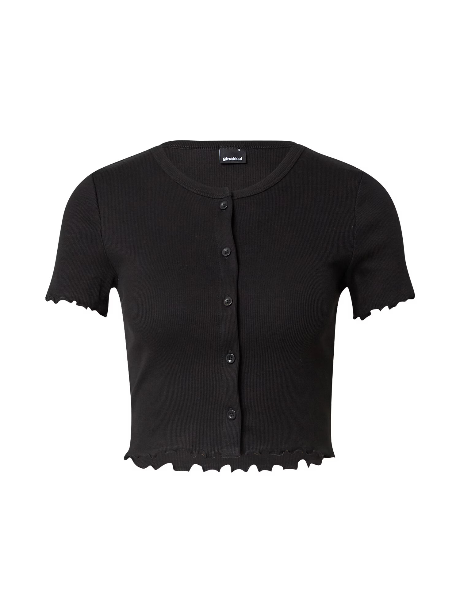 Gina Tricot Tricou 'Cissi' negru - Pled.ro