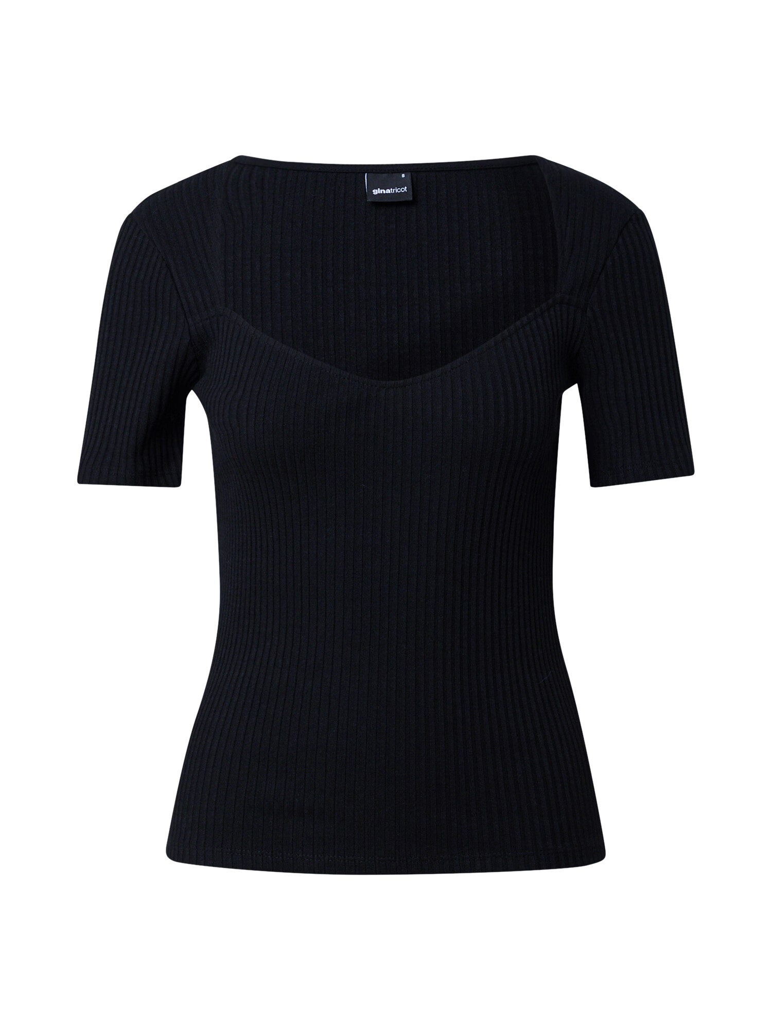 Gina Tricot Tricou 'Gia' negru - Pled.ro