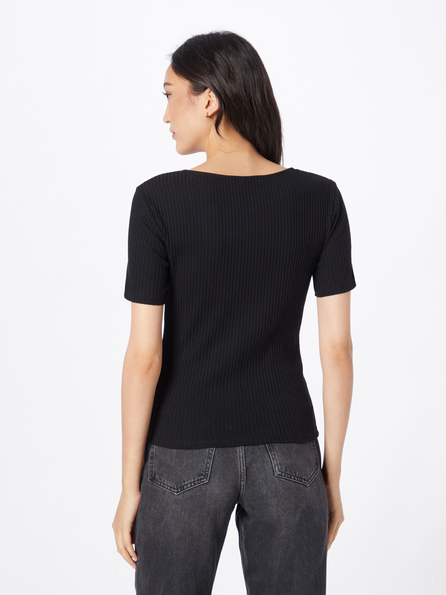 Gina Tricot Tricou 'Gia' negru - Pled.ro