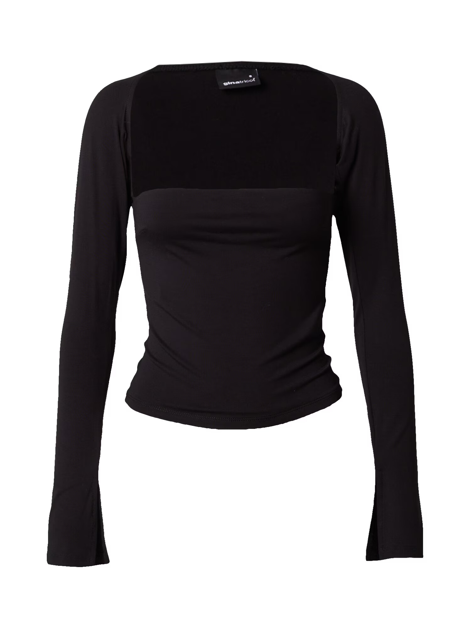 Gina Tricot Tricou negru - Pled.ro