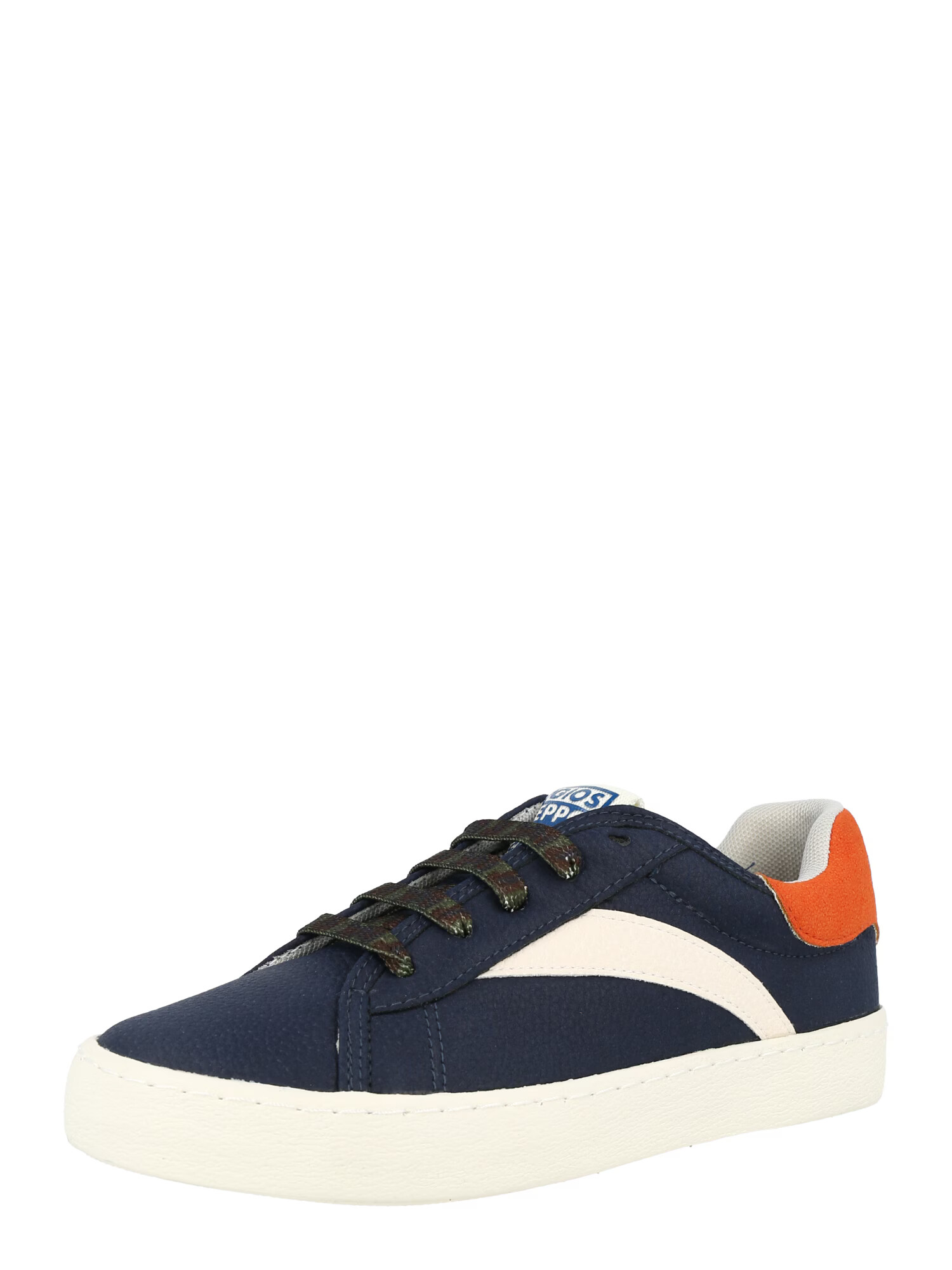 GIOSEPPO Sneaker 'ADNET' bleumarin / portocaliu / alb - Pled.ro