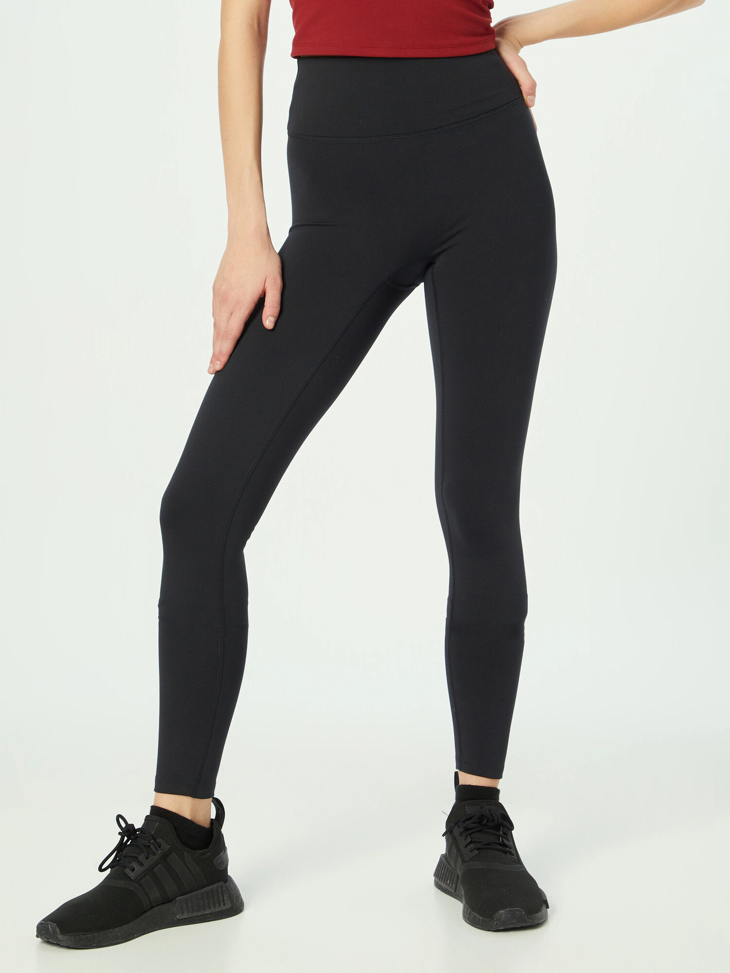 Girlfriend Collective Pantaloni sport 'LUXE' negru - Pled.ro