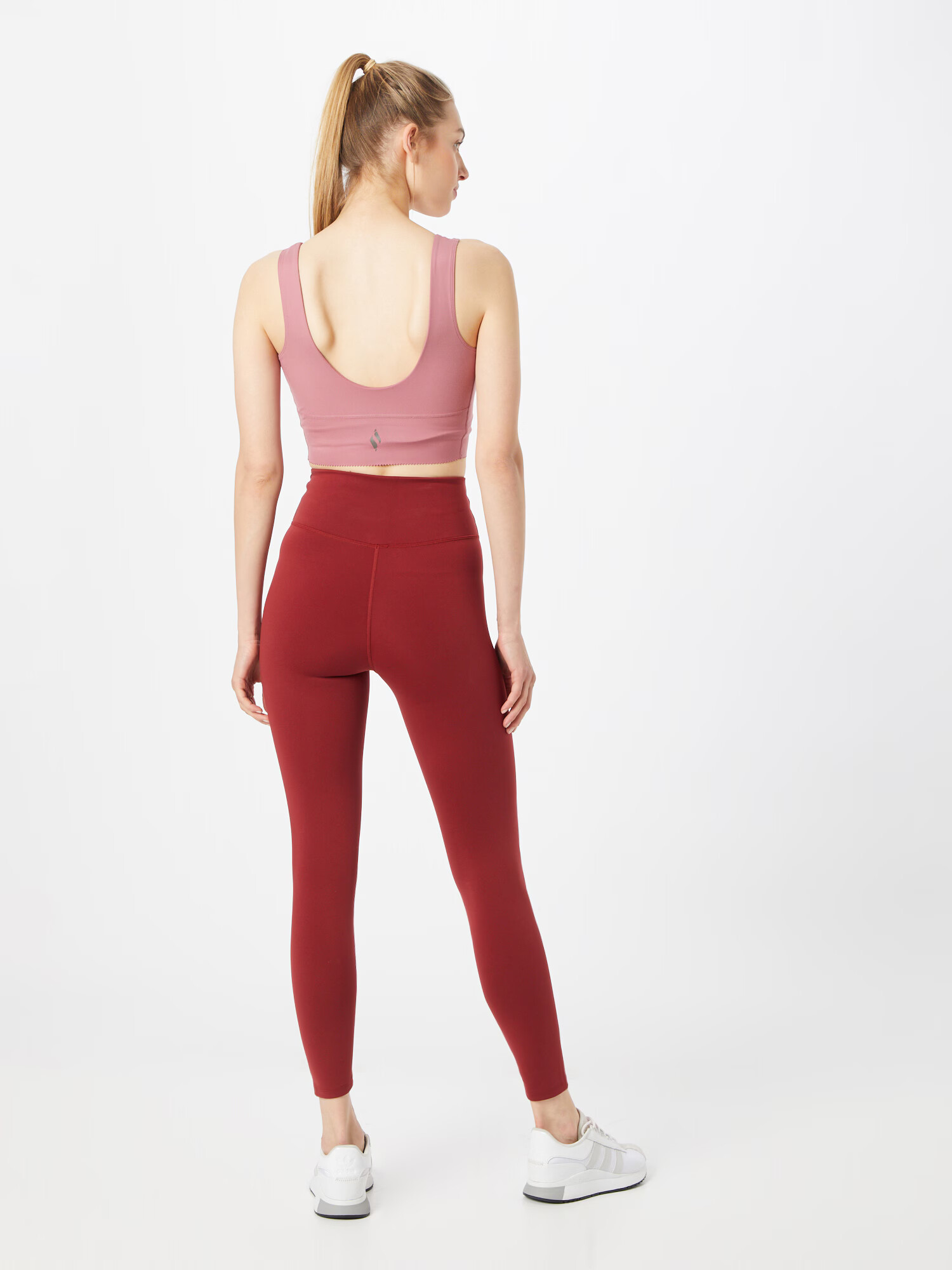 Girlfriend Collective Pantaloni sport 'LUXE' roșu - Pled.ro