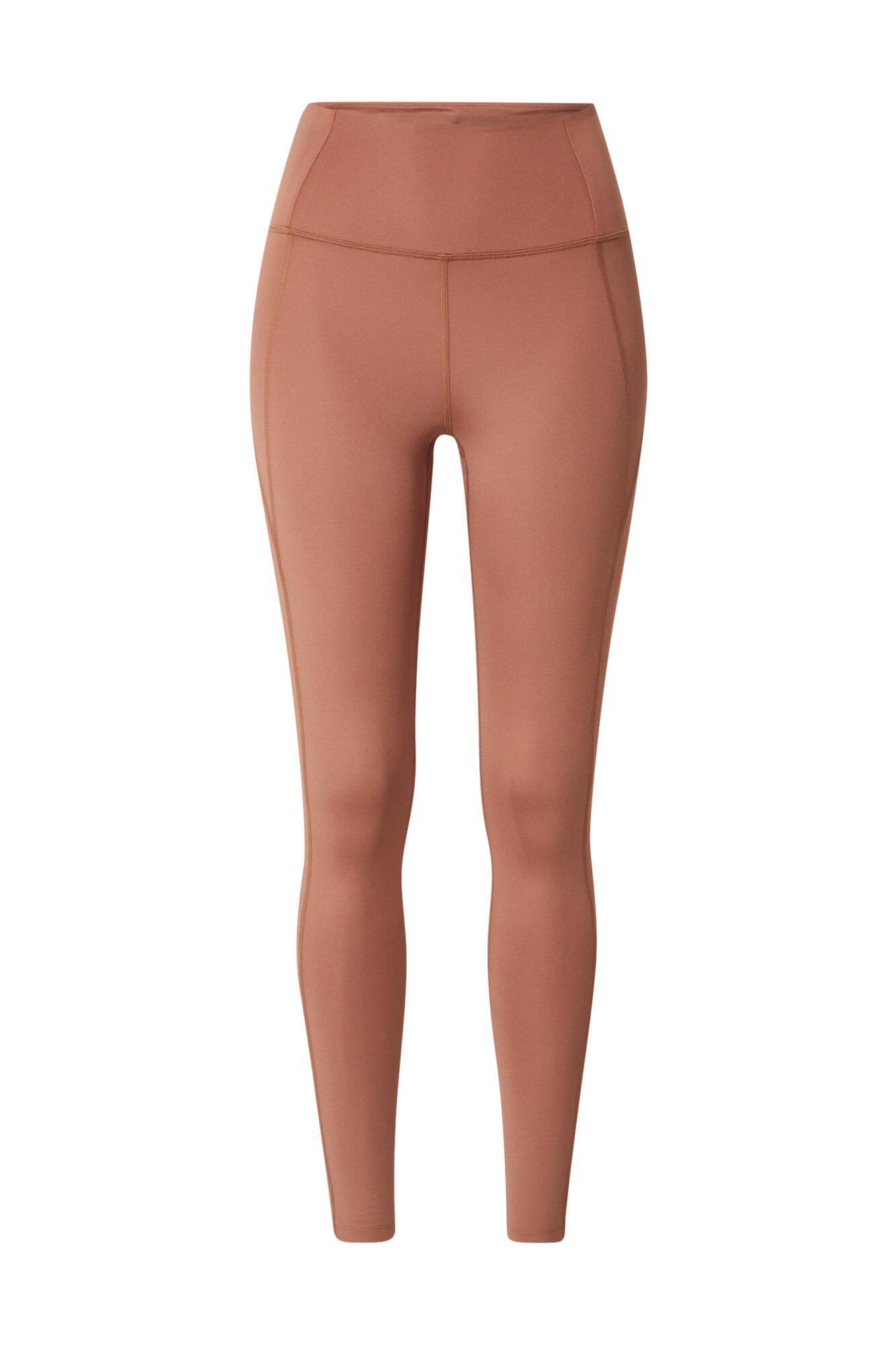 Girlfriend Collective Pantaloni sport maro caramel - Pled.ro