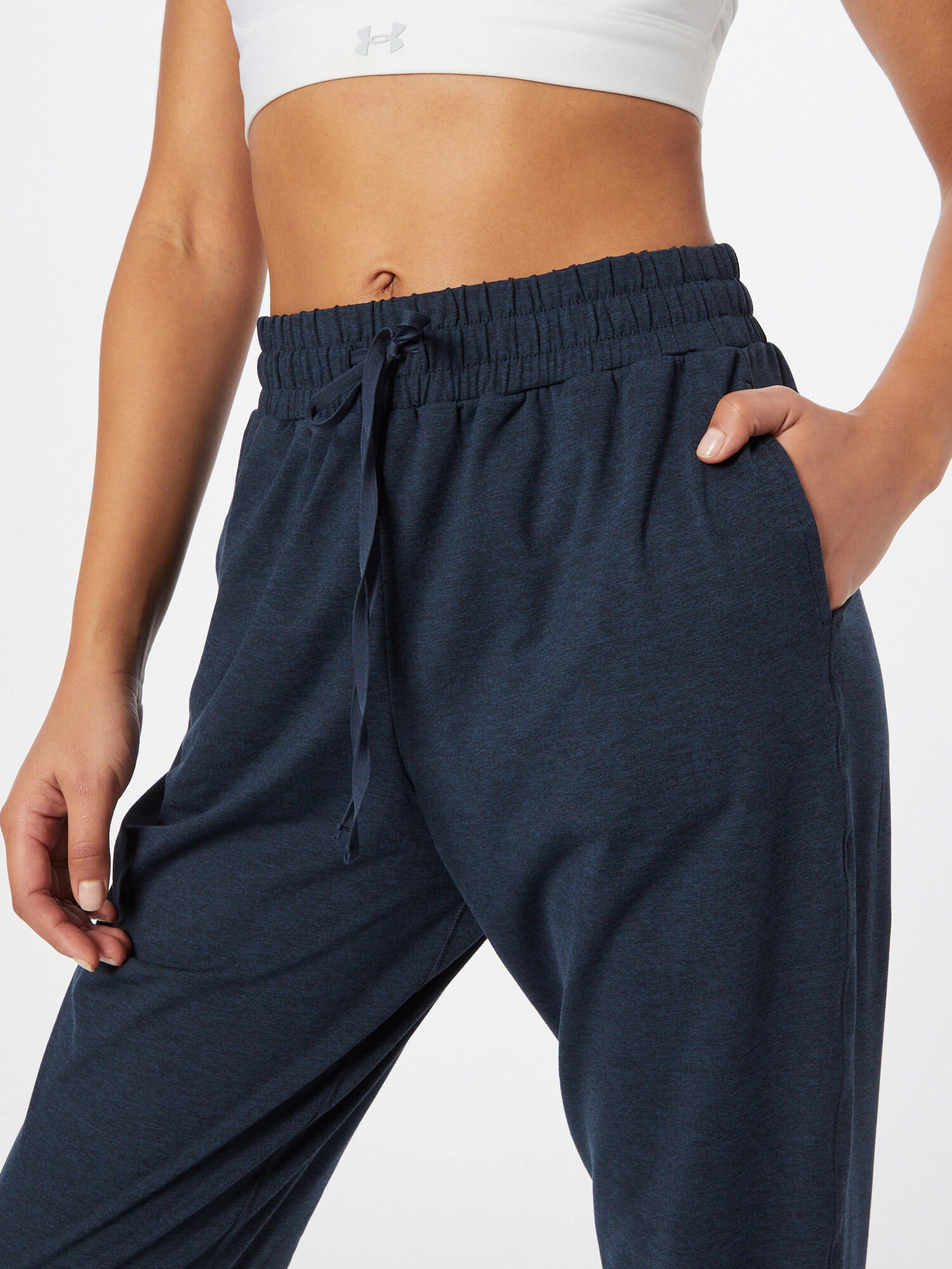 Girlfriend Collective Pantaloni sport 'RESET' albastru închis - Pled.ro