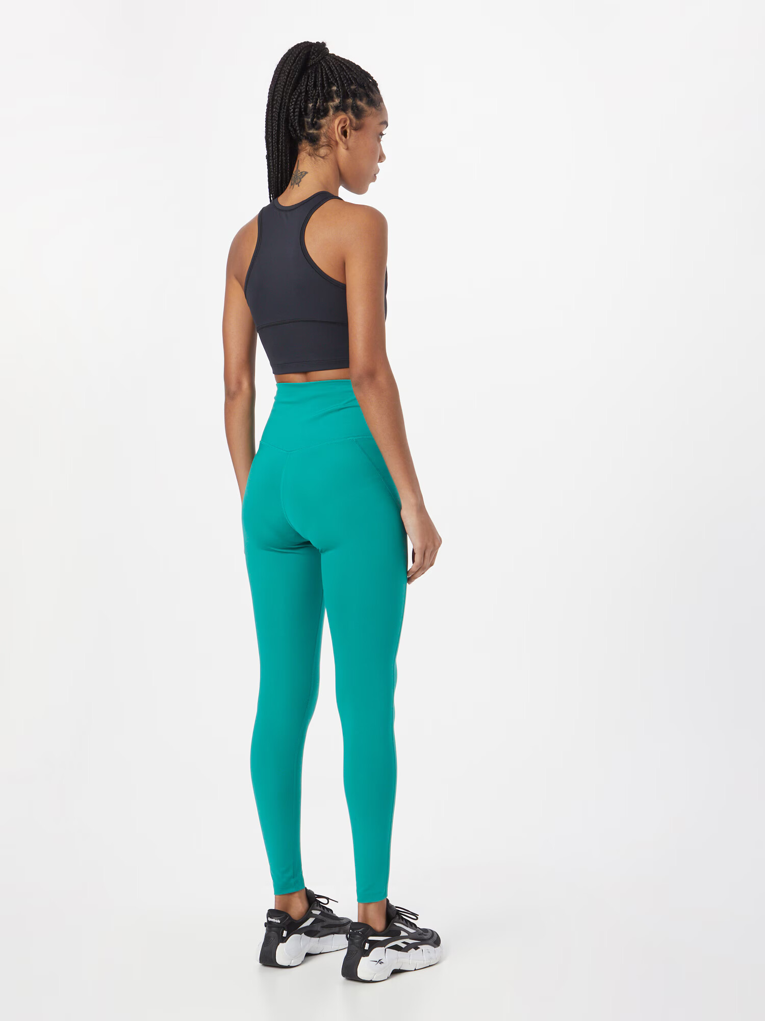 Girlfriend Collective Pantaloni sport verde jad - Pled.ro