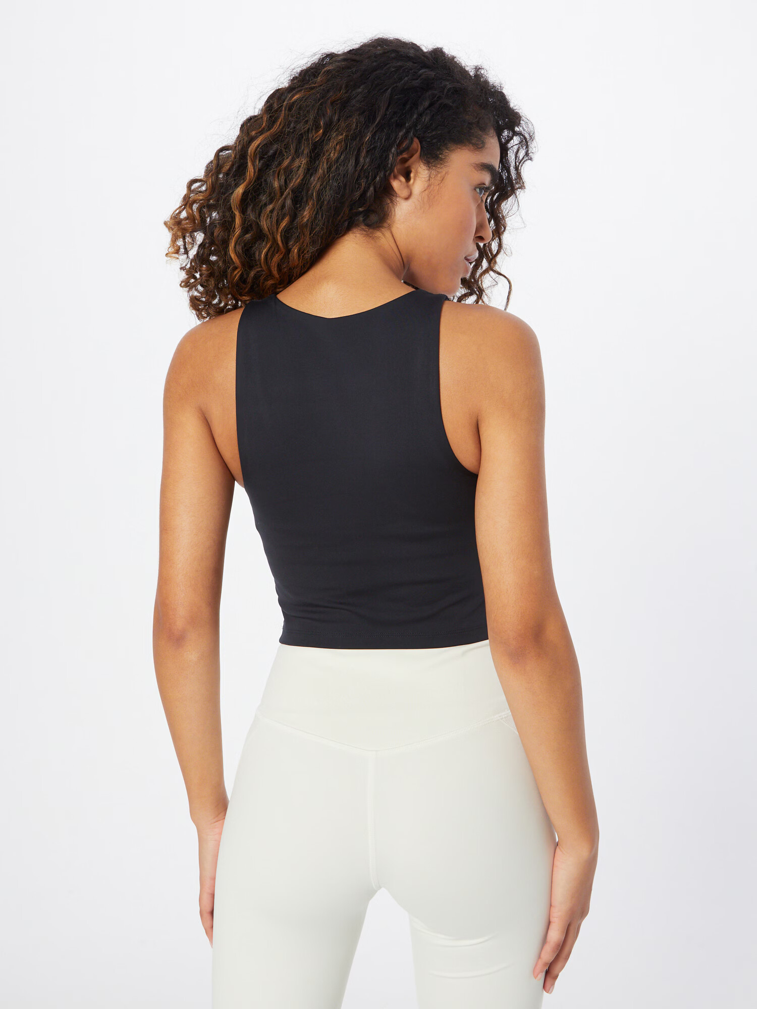 Girlfriend Collective Sport top 'LUXE' negru - Pled.ro