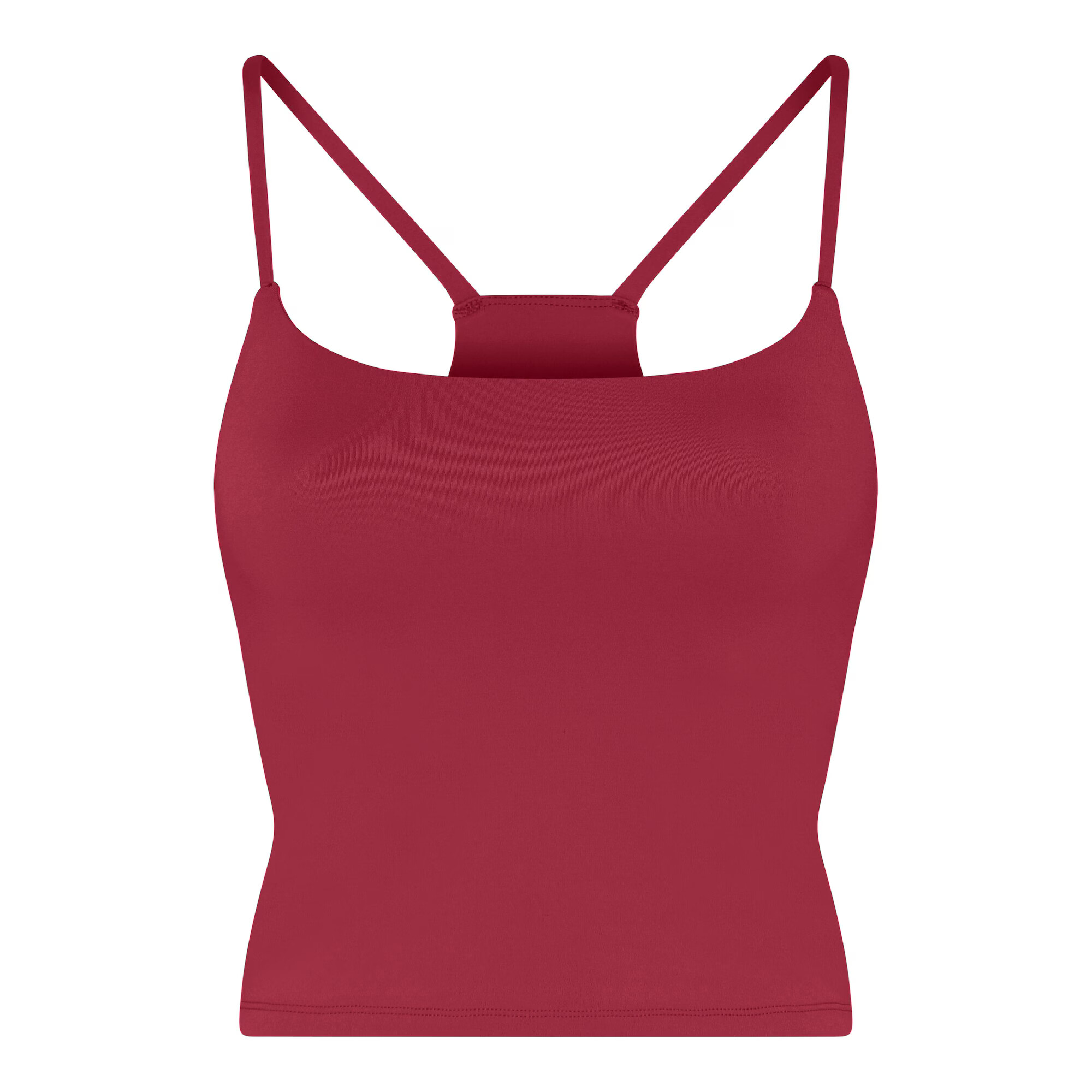 Girlfriend Collective Sport top 'Willa' roșu bordeaux - Pled.ro