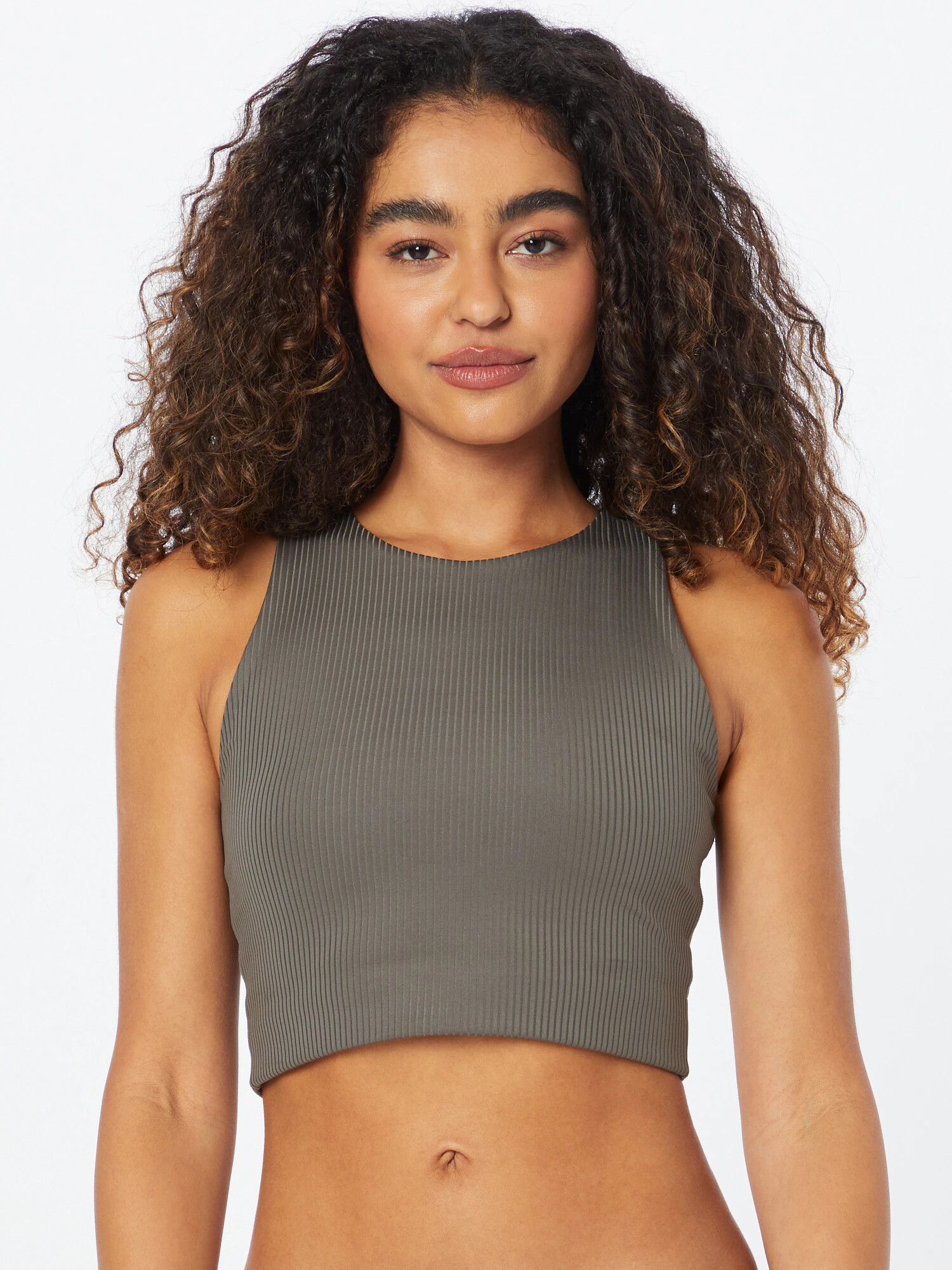 Girlfriend Collective Sutien sport 'DYLAN' oliv - Pled.ro