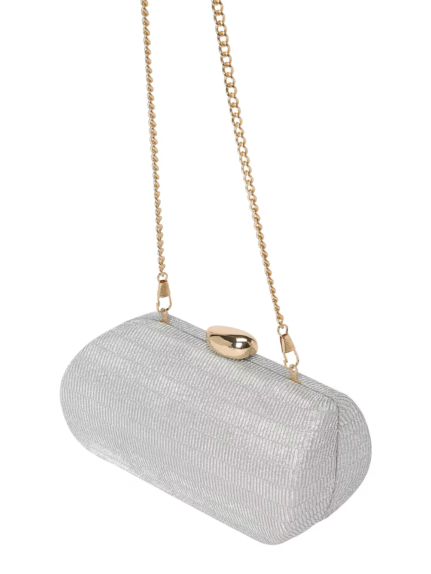 GLAMOROUS Clutch argintiu - Pled.ro