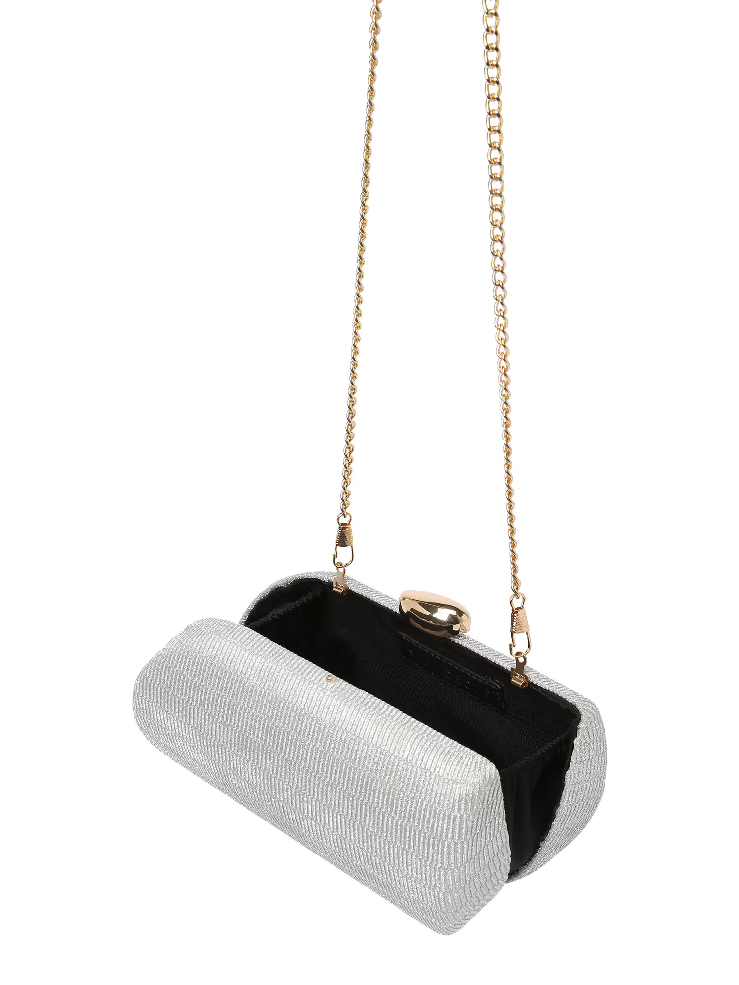 GLAMOROUS Clutch argintiu - Pled.ro