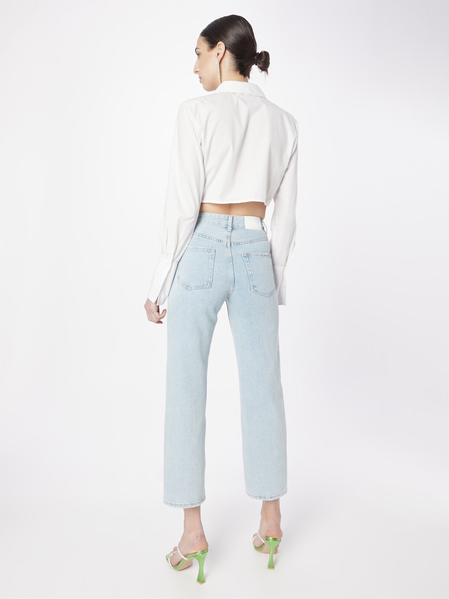 GLAMOROUS Jeans albastru deschis - Pled.ro