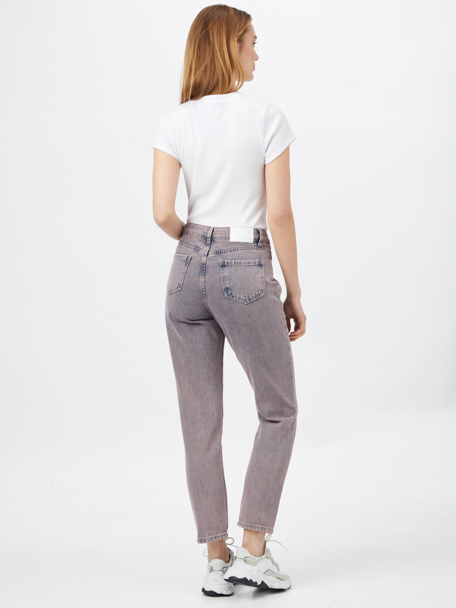 GLAMOROUS Jeans gri / roz - Pled.ro