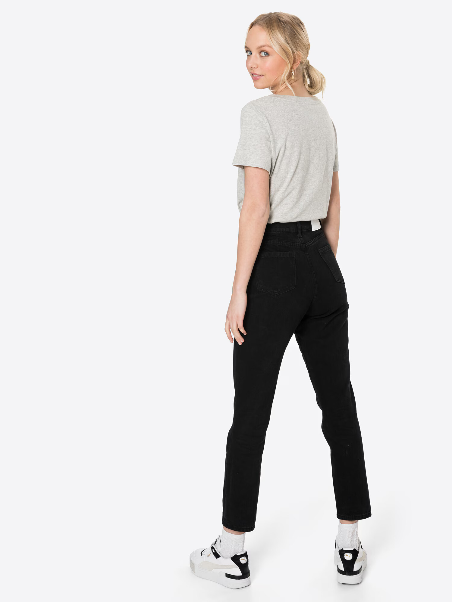 GLAMOROUS Jeans negru denim - Pled.ro