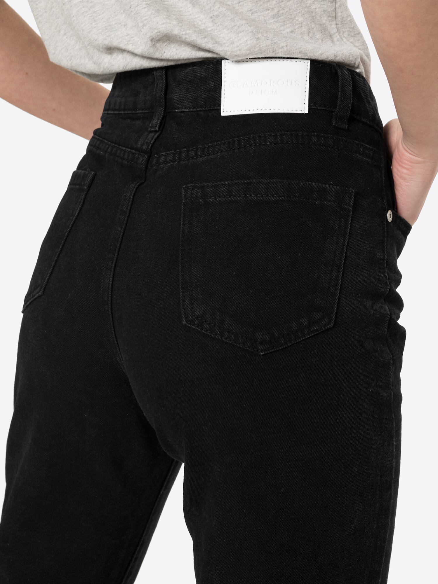 GLAMOROUS Jeans negru denim - Pled.ro