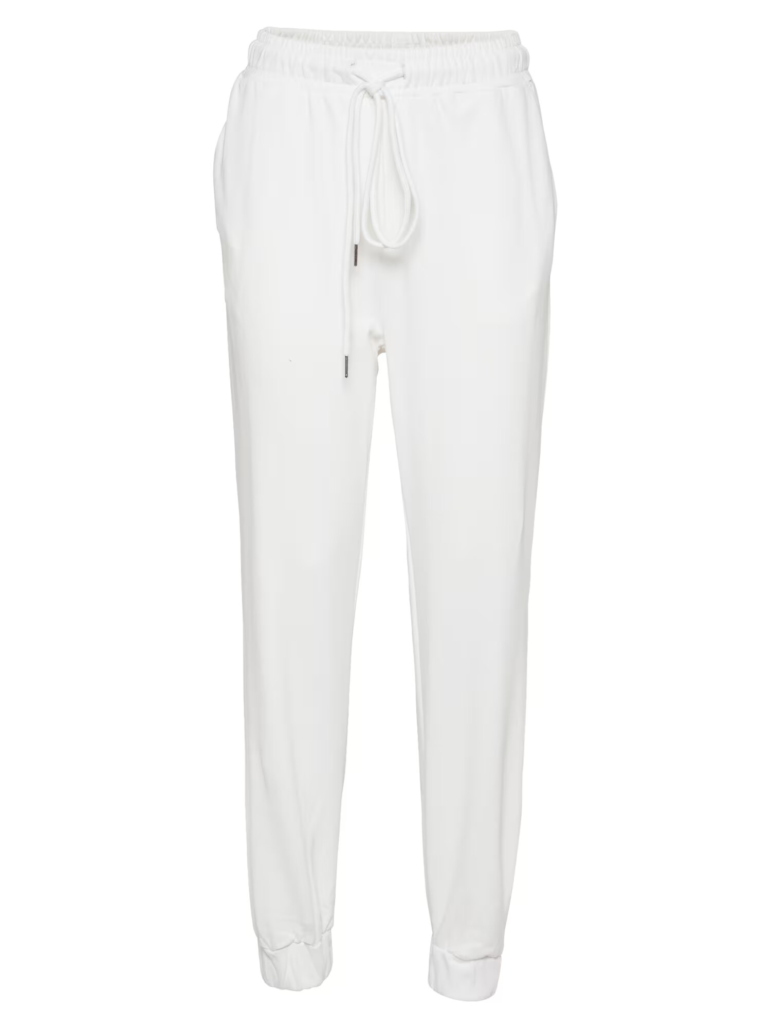 GLAMOROUS Pantaloni alb - Pled.ro