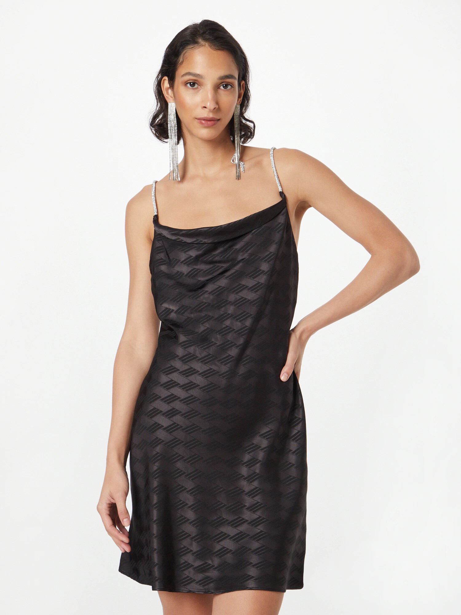 GLAMOROUS Rochie de cocktail negru - Pled.ro