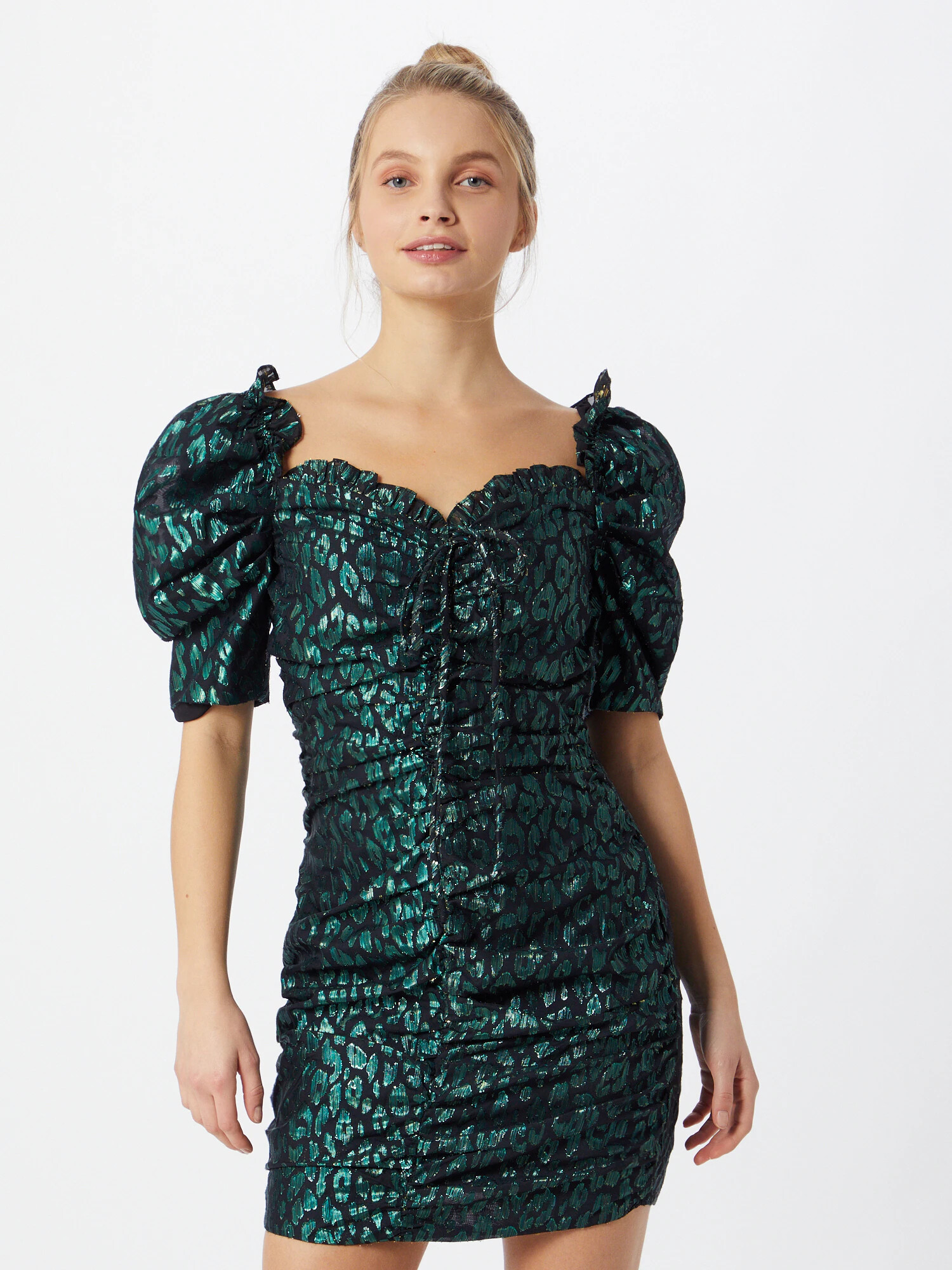 GLAMOROUS Rochie de cocktail verde - Pled.ro