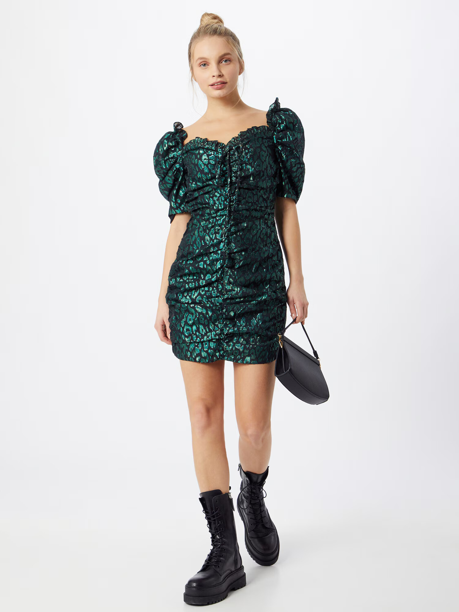 GLAMOROUS Rochie de cocktail verde - Pled.ro