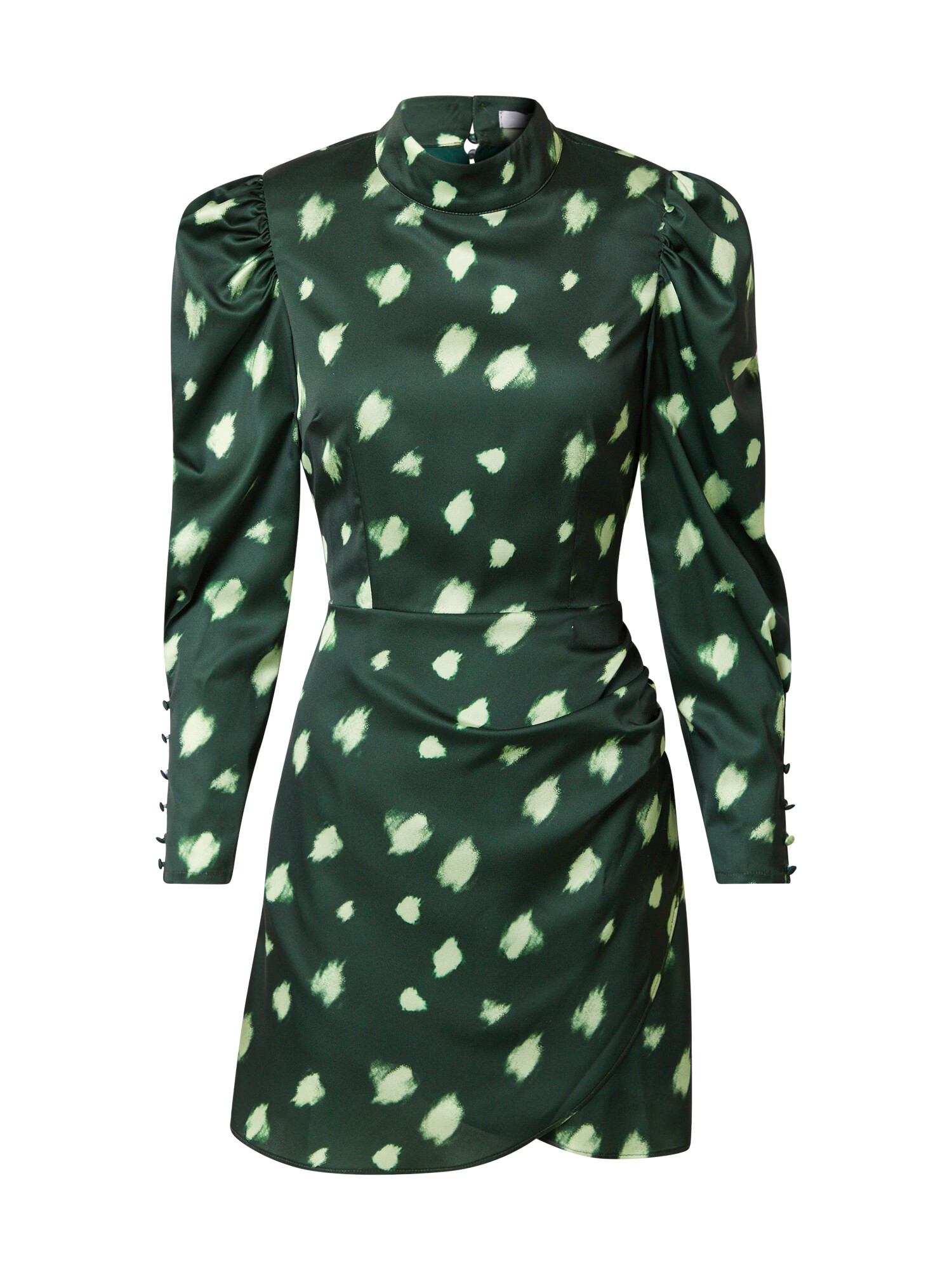 GLAMOROUS Rochie verde smarald / verde deschis - Pled.ro