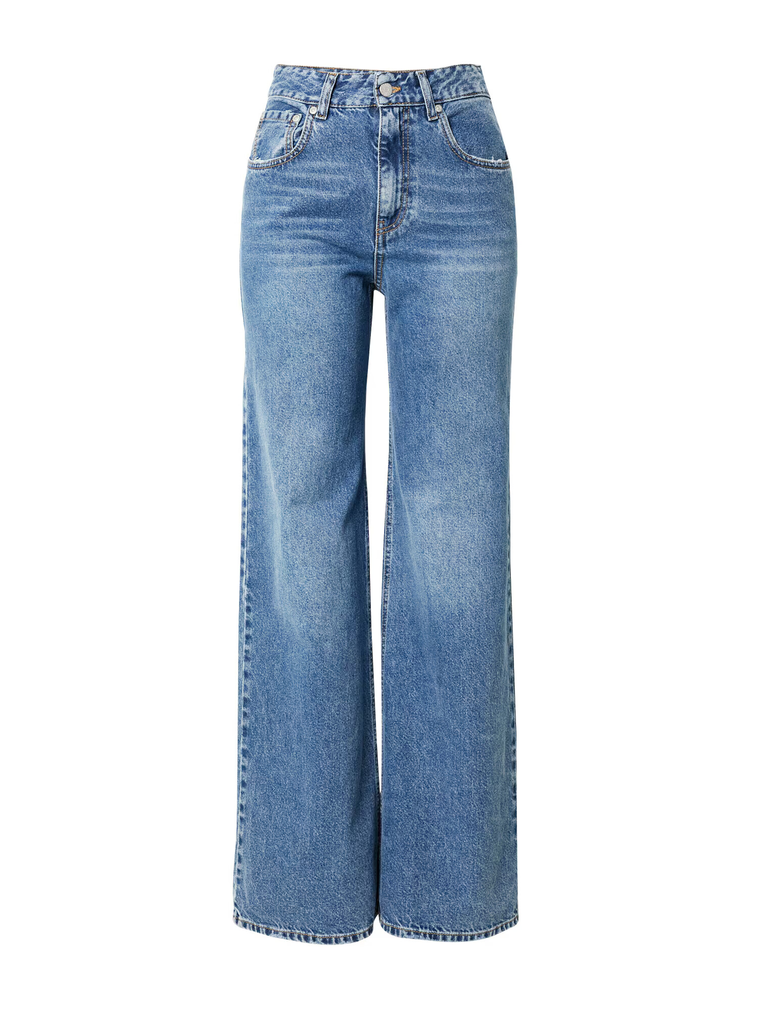 Global Funk Jeans albastru denim - Pled.ro