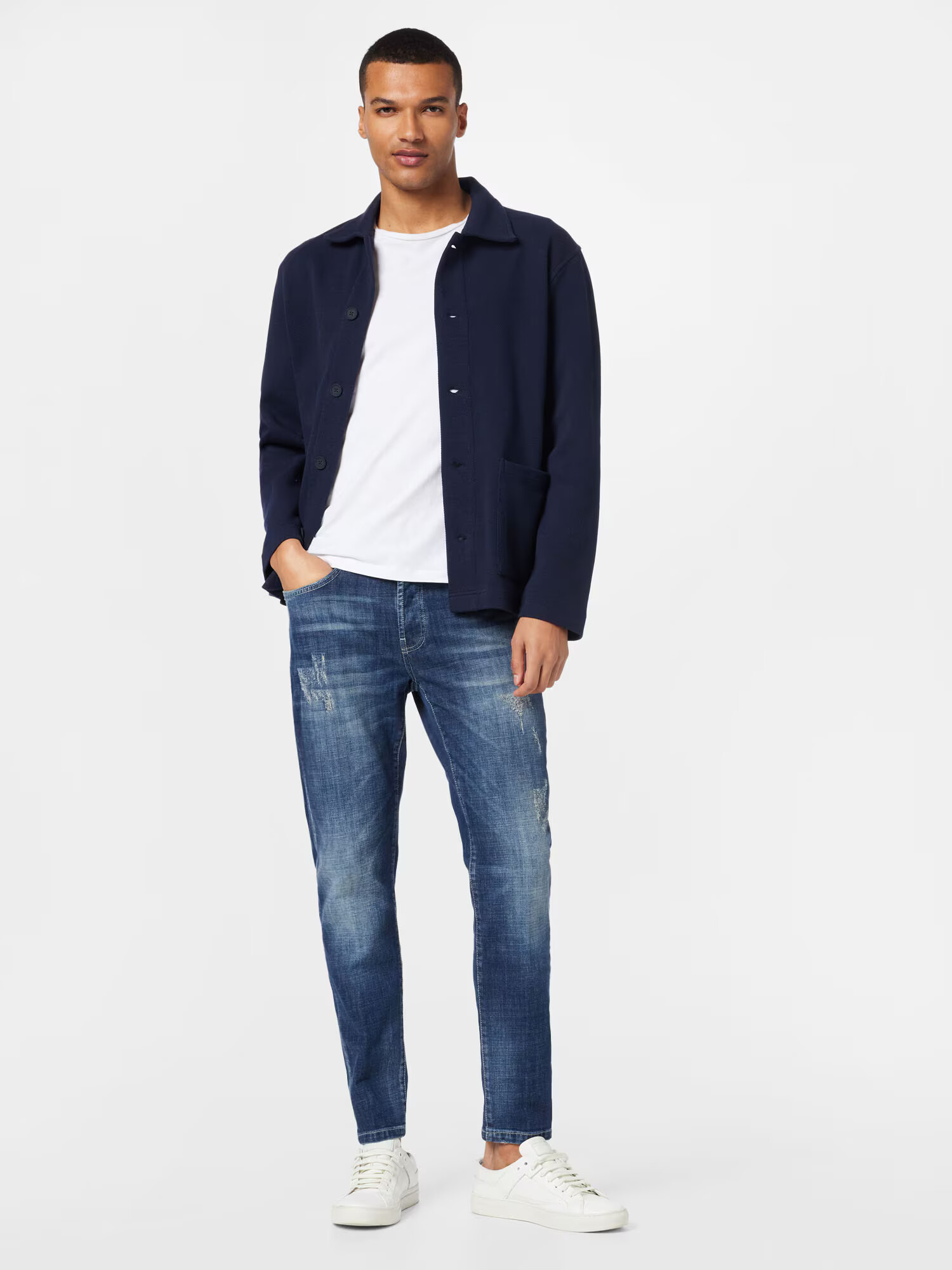 Goldgarn Jeans albastru denim - Pled.ro