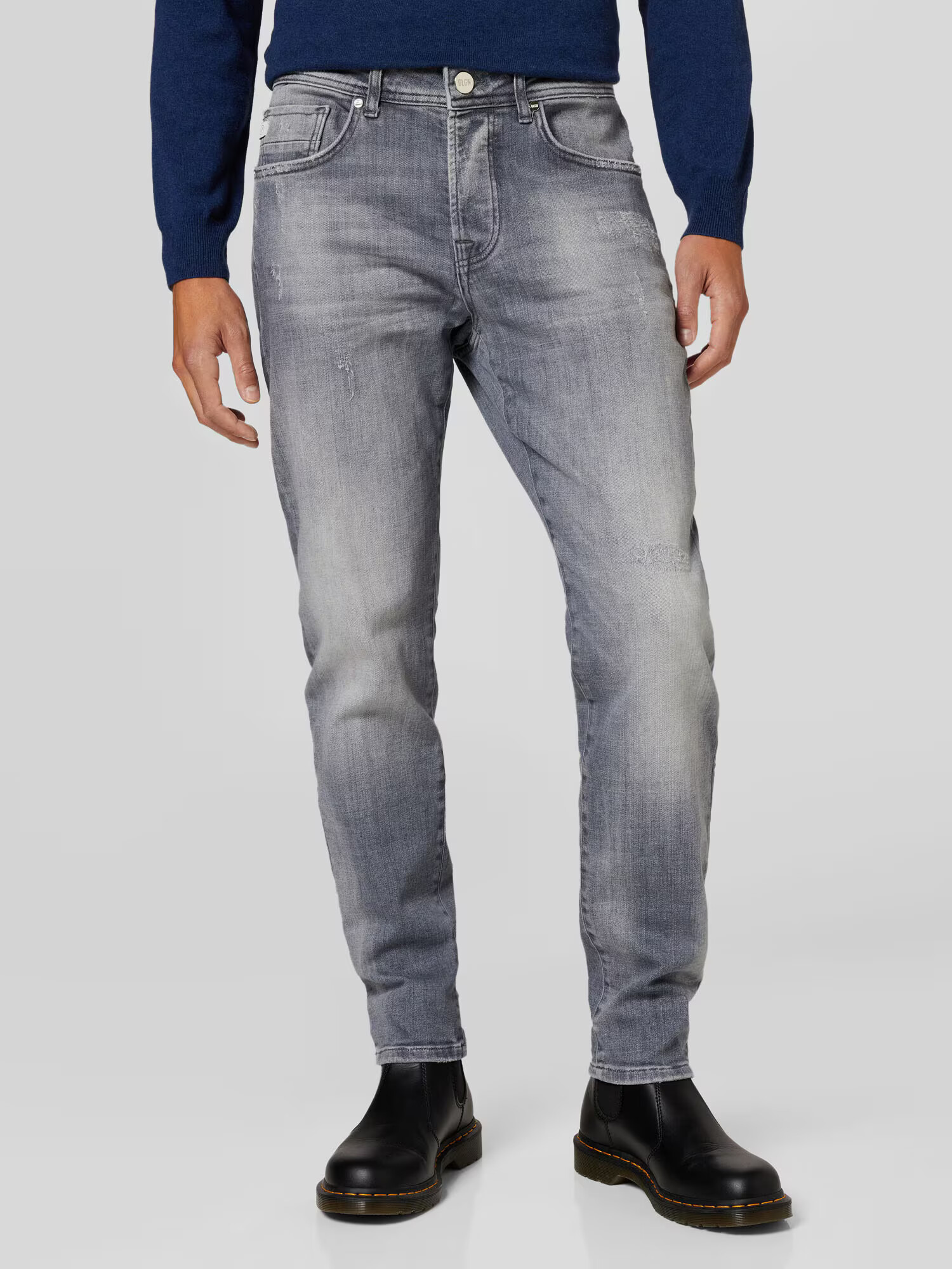 Goldgarn Jeans gri denim - Pled.ro