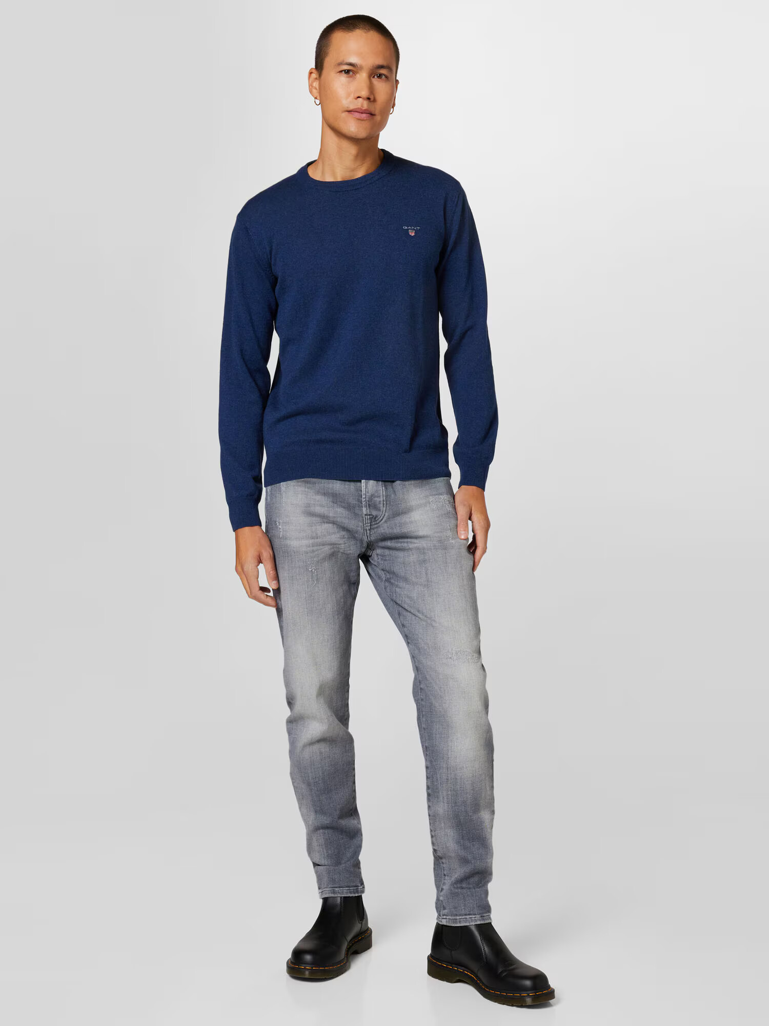 Goldgarn Jeans gri denim - Pled.ro