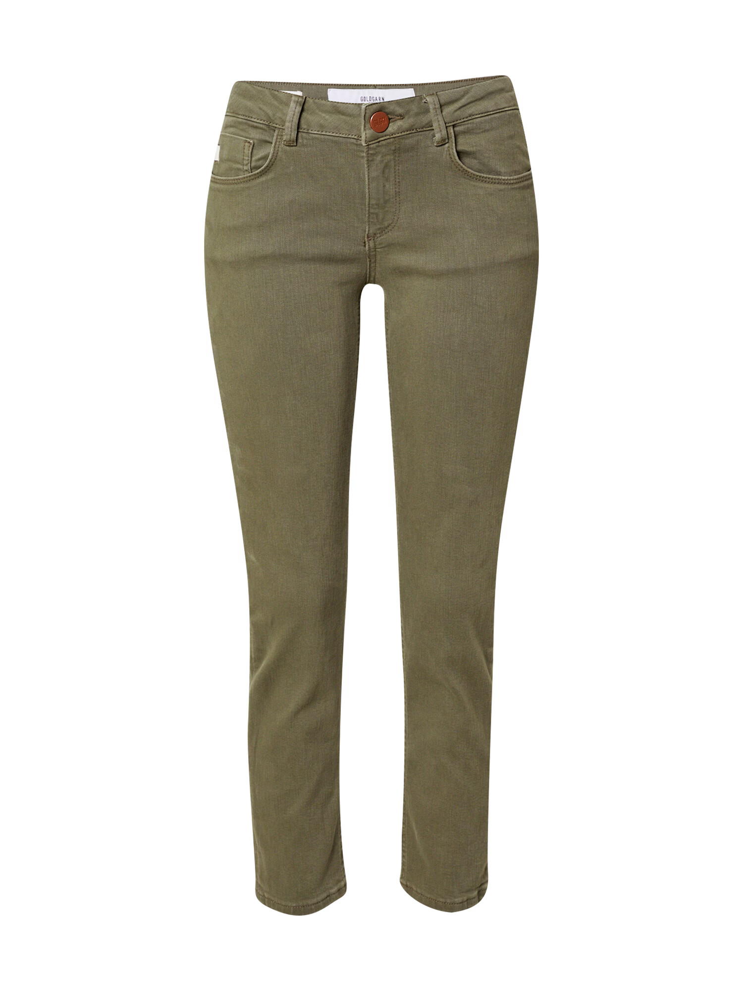 Goldgarn Jeans 'Rosengarten I' verde - Pled.ro