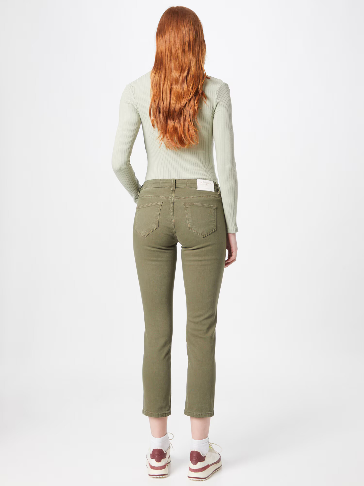 Goldgarn Jeans 'Rosengarten I' verde - Pled.ro